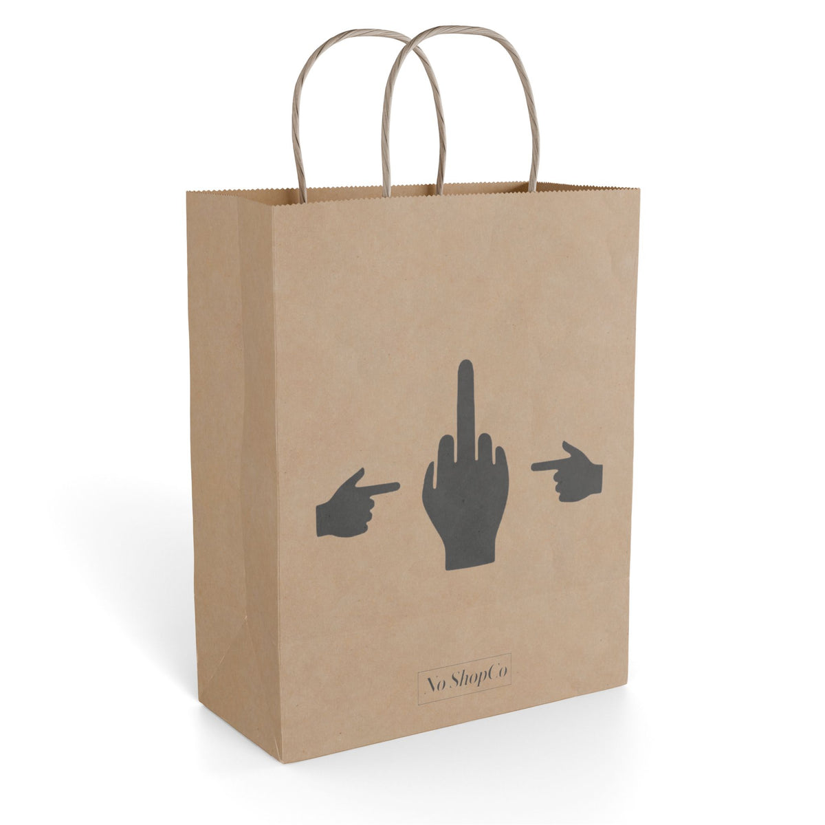 No ShopCo Pointer Finger paper gift bag – photo 4
