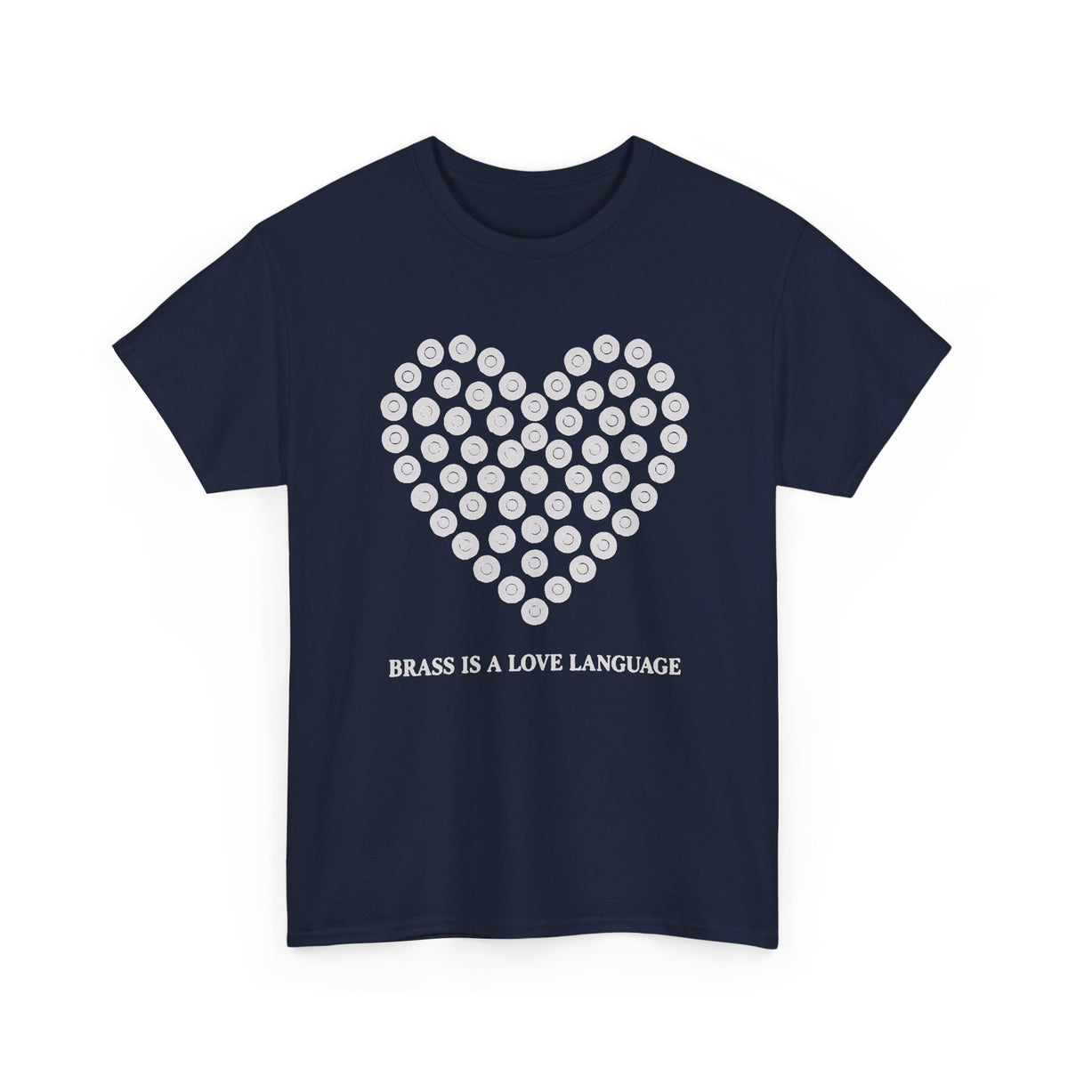 No ShopCo Brass Is A Love Language T-shirt, white front graphic – photo 7