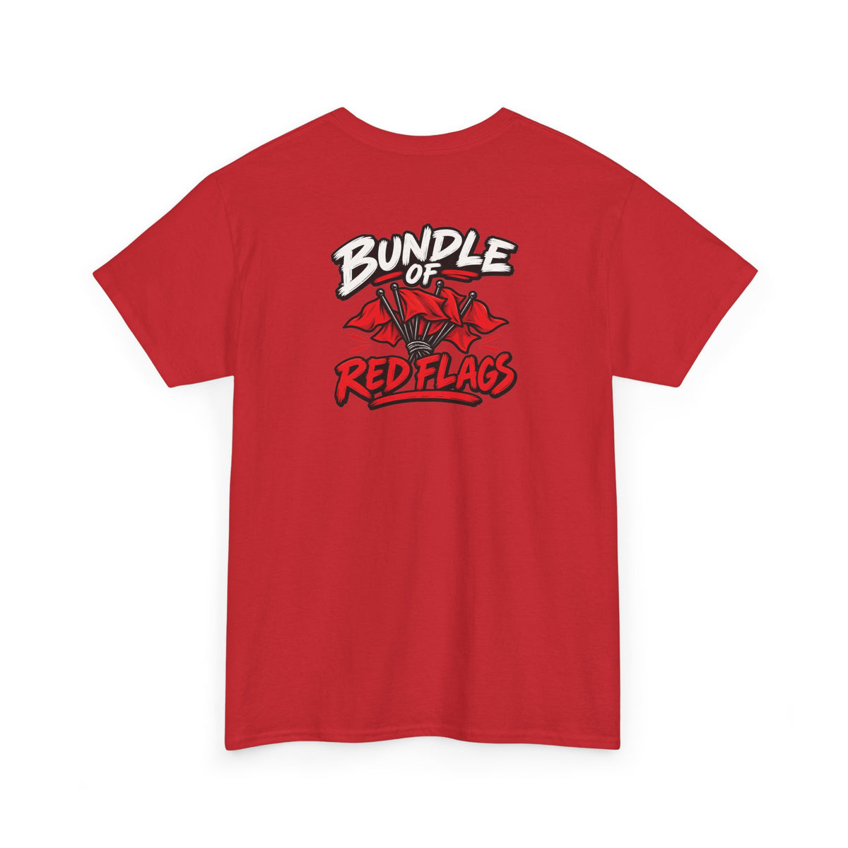 No ShopCo Bundle of Red Flags T-shirt, red graphic – photo 14