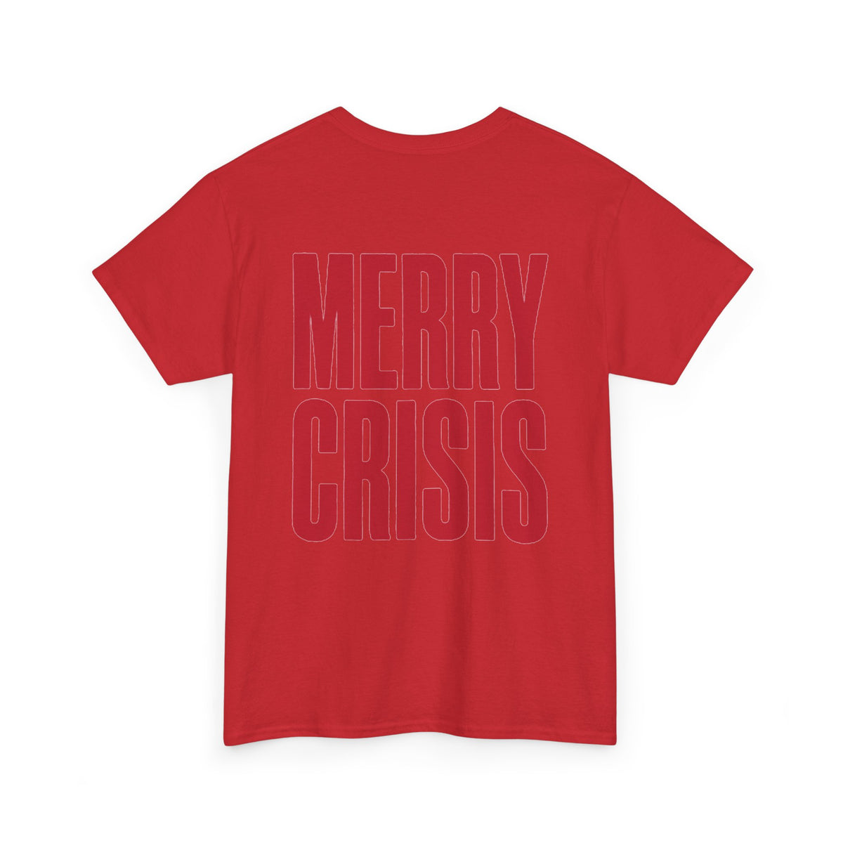 No ShopCo Merry Crisis T-shirt, red – photo 19
