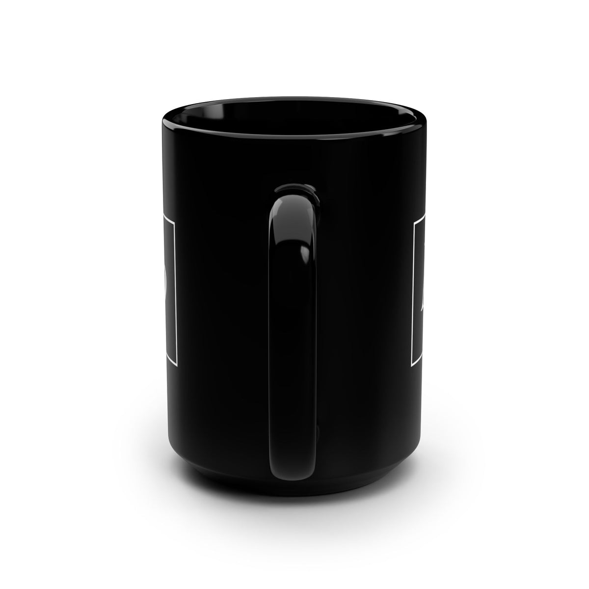 No ShopCo Logo 15oz black mug, white logo – photo 3