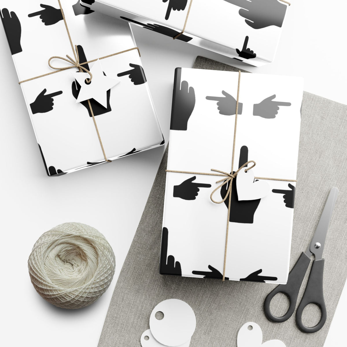 No ShopCo Pointer Finger gift wrap paper – photo 16