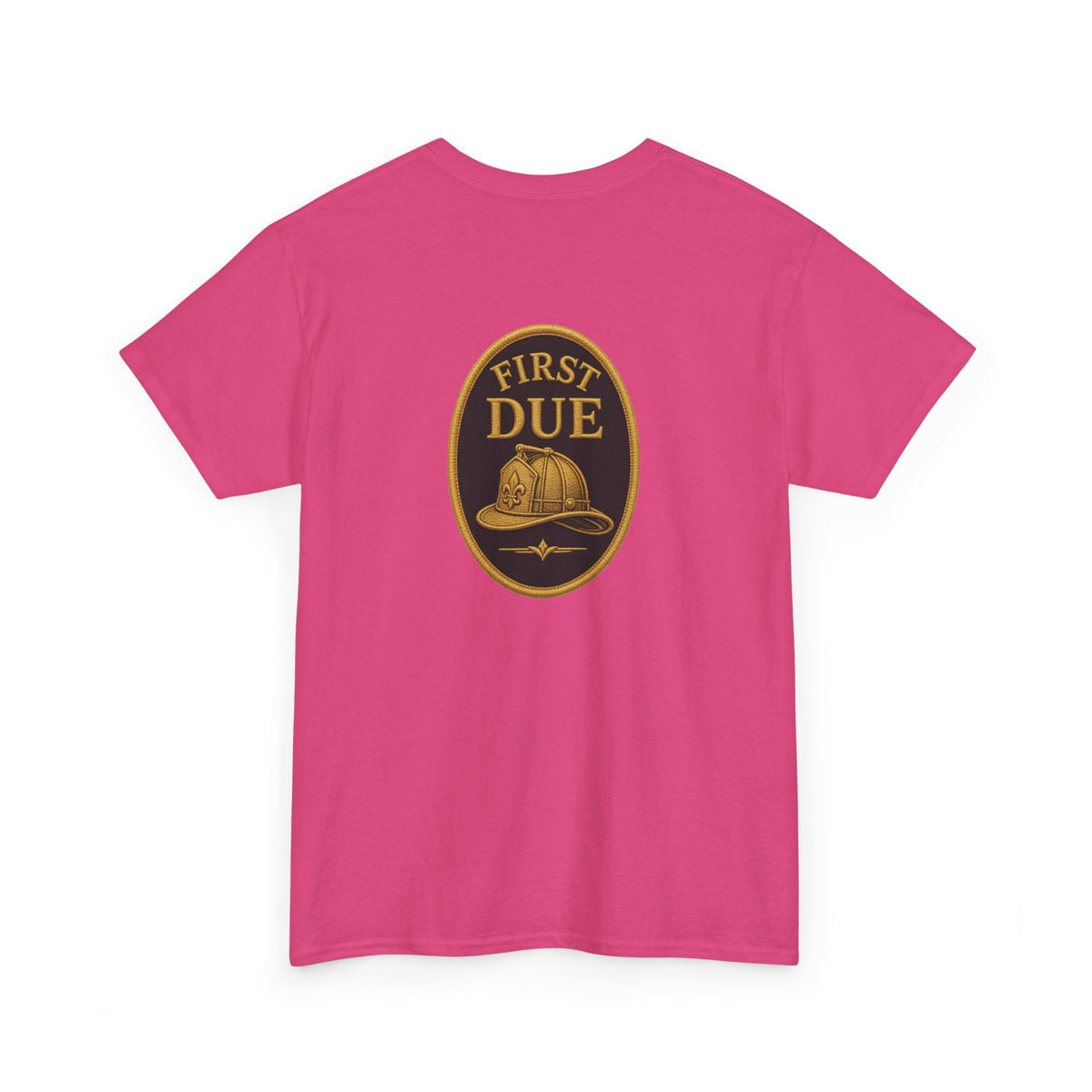 No ShopCo FIRST DUE firefighter T-shirt, black logo – photo 29