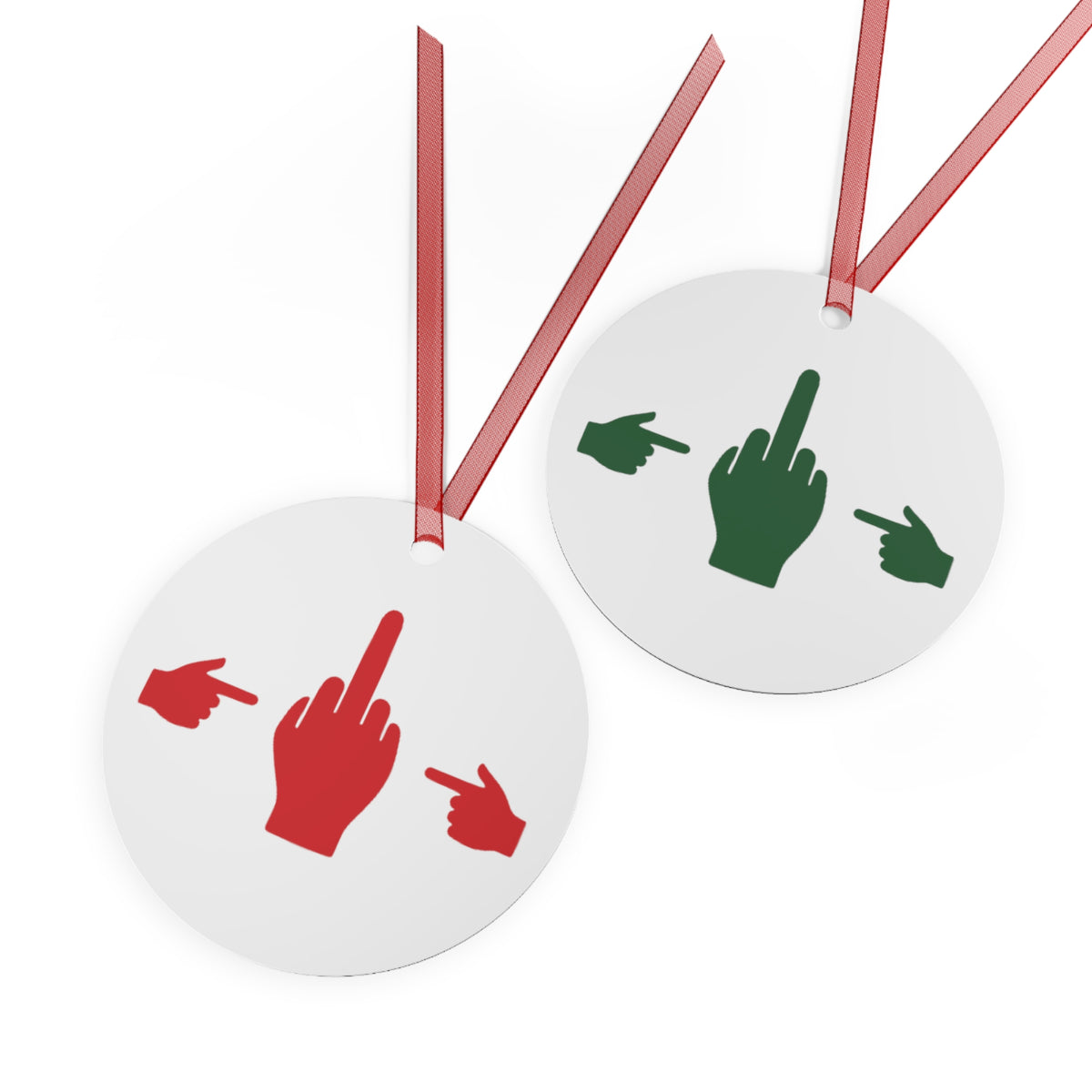 No ShopCo Pointer Finger metal ornament – photo 3