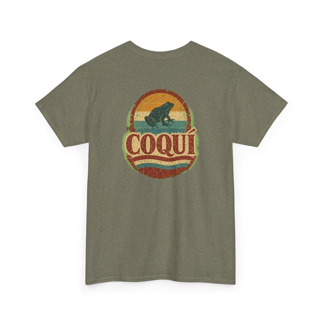 No ShopCo Puerto Rican Coquí T-shirt, orange logo – photo 24
