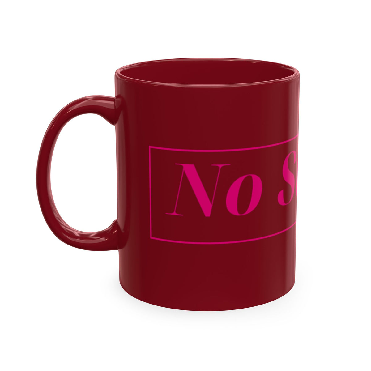 No ShopCo Logo 11oz mug, fuchsia logo – photo 21