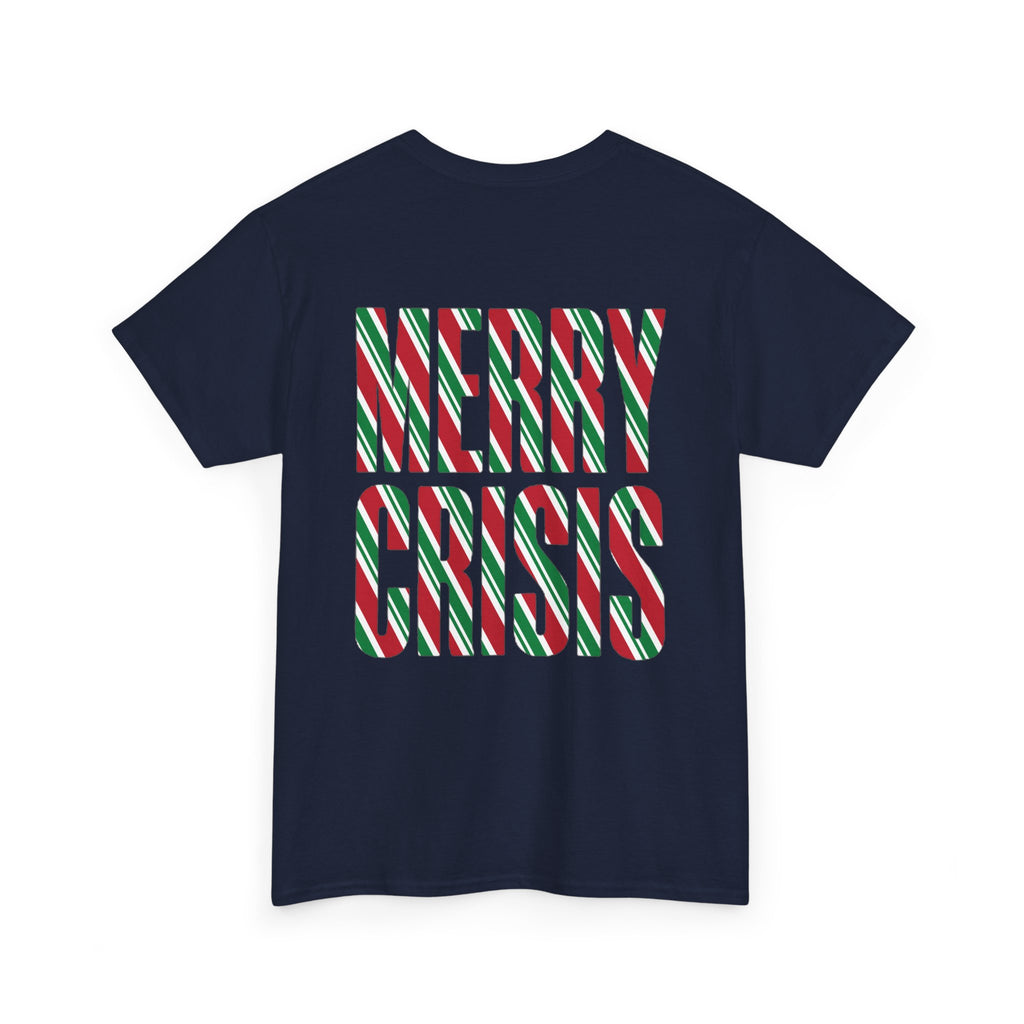 No ShopCo Merry Crisis T-shirt, tricolor, red logo – photo 19