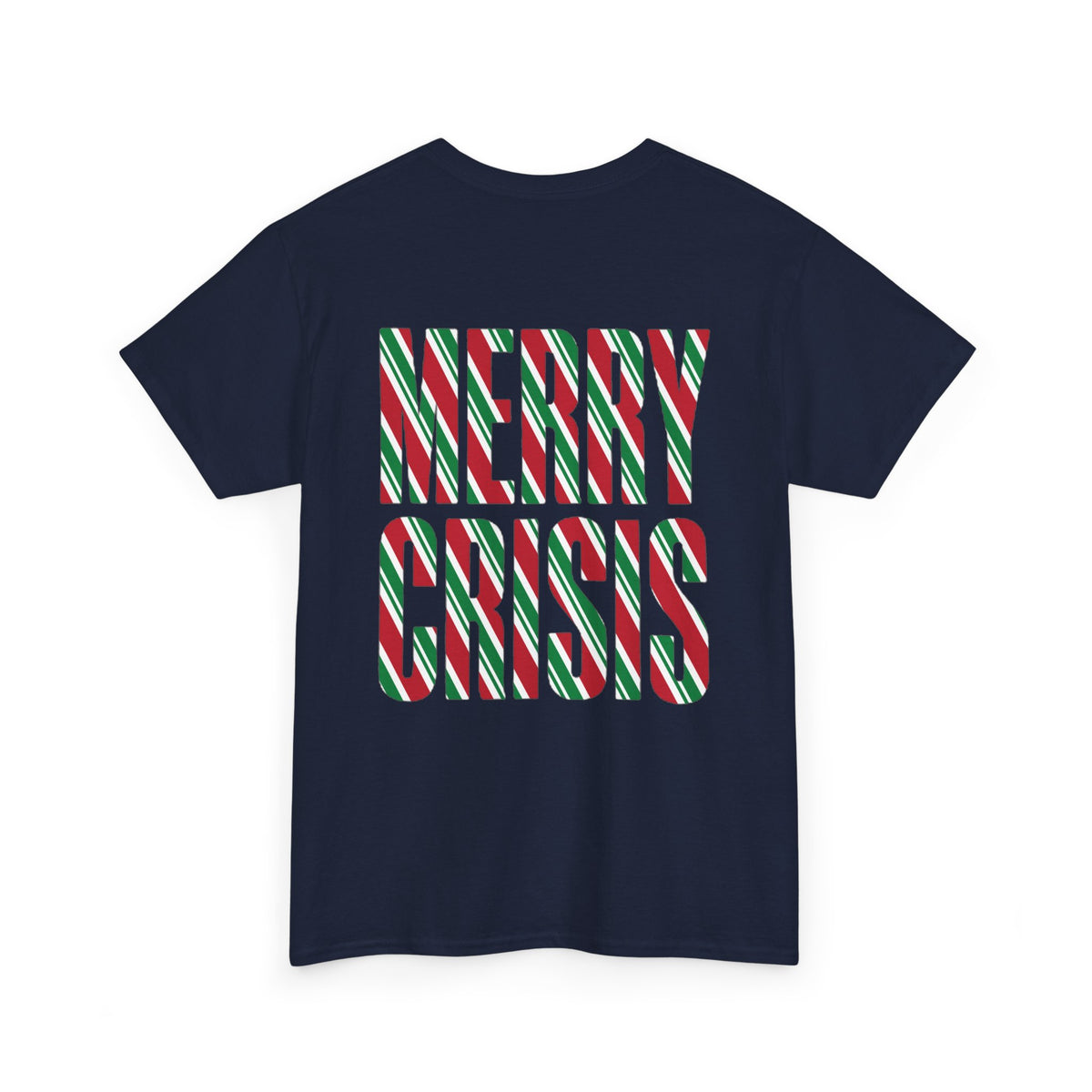 No ShopCo Merry Crisis T-shirt, tricolor, red logo – photo 19