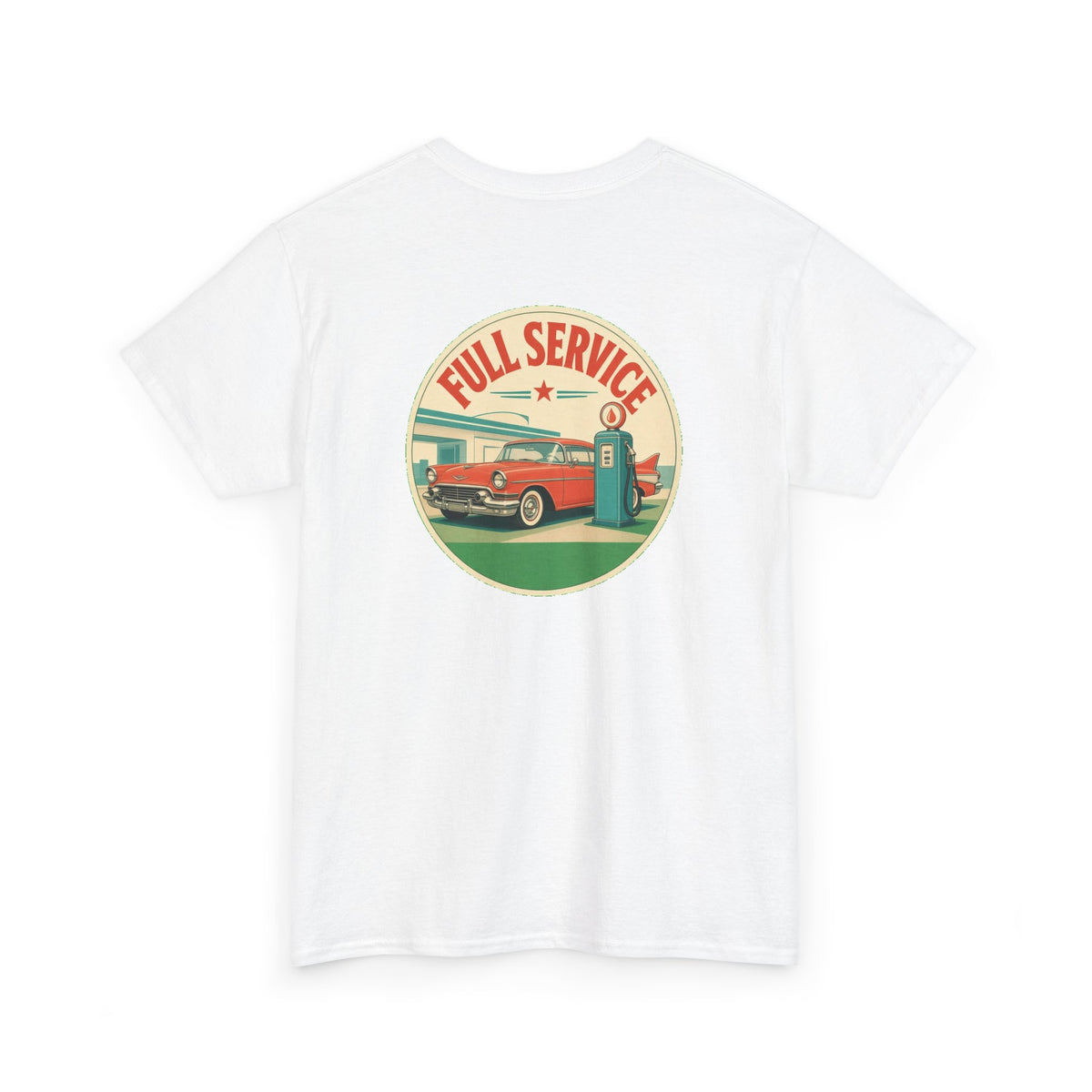 No ShopCo Full Service retro automotive T-shirt – photo 3