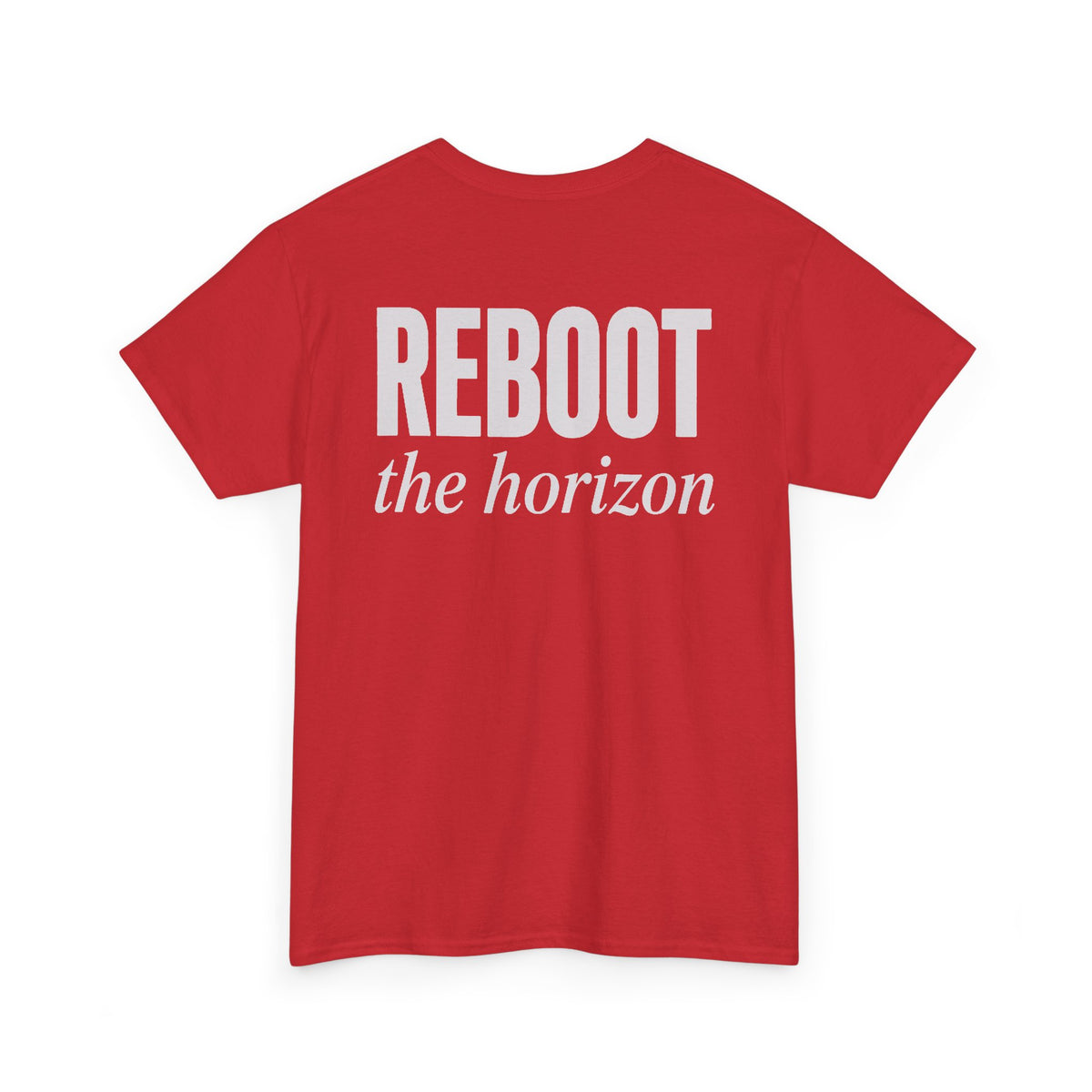No ShopCo Reboot The Horizon T-shirt, white back graphic – photo 13