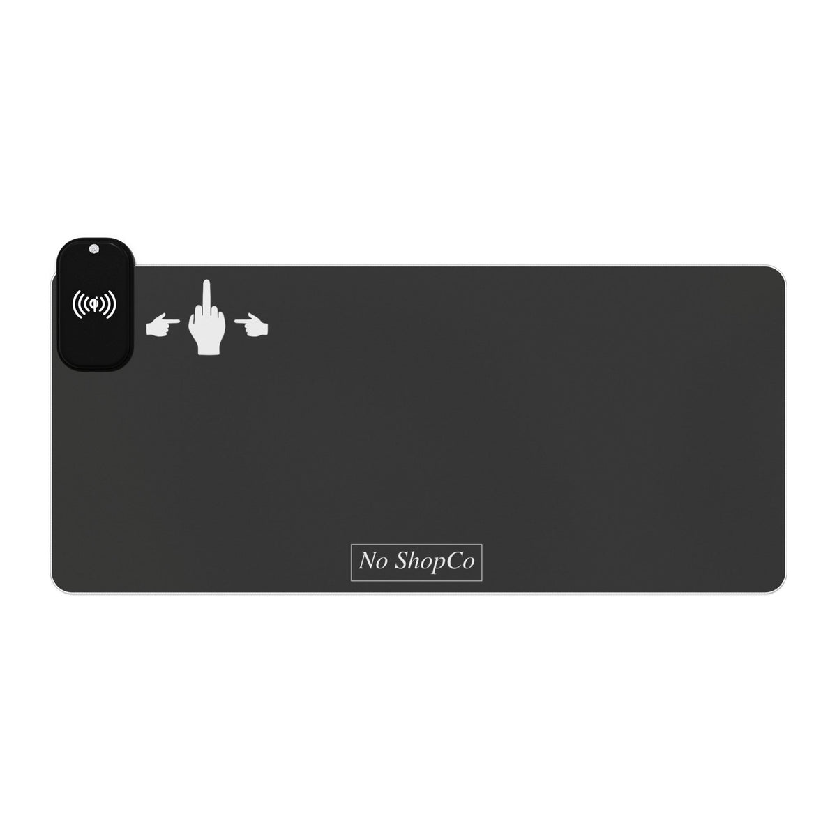 No ShopCo Pointer Finger RGB wireless-charging mouse pad – photo 5