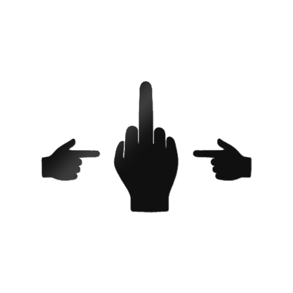 No ShopCo Pointer Finger UV DTF sticker – photo 2