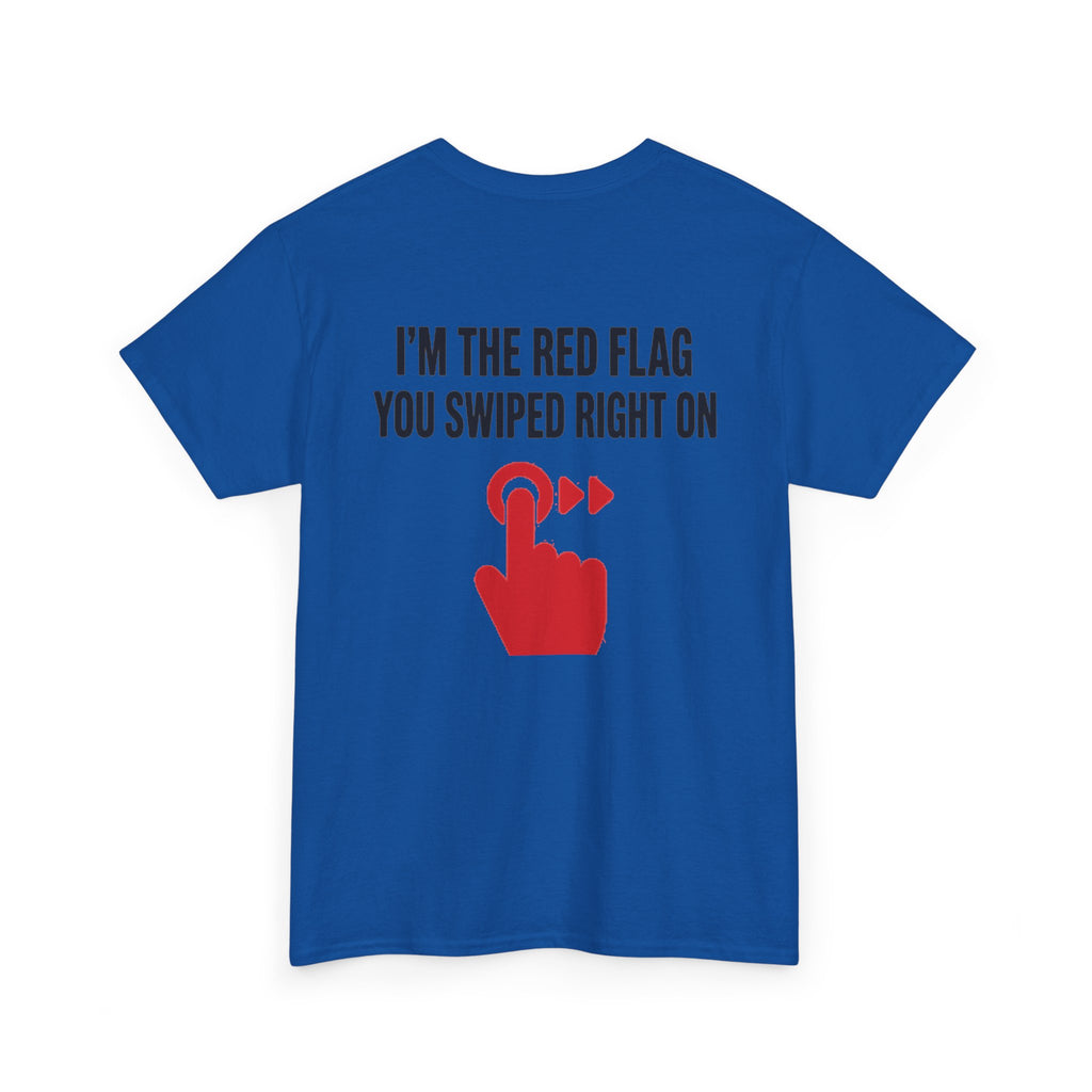 No ShopCo Red Flag T-shirt, black logo – photo 11