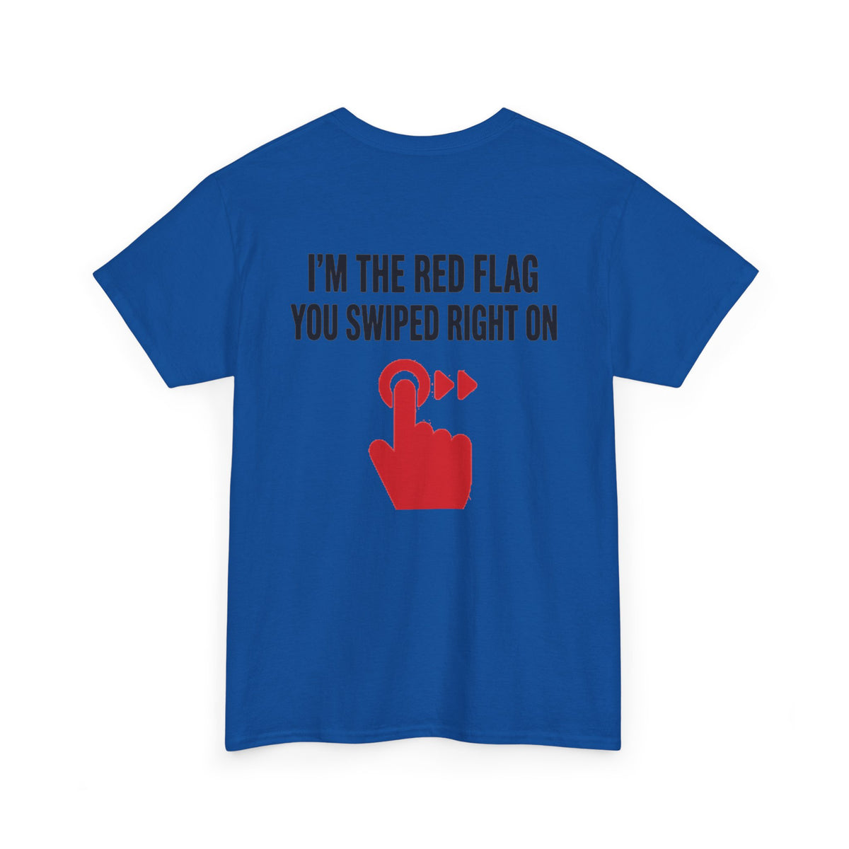 No ShopCo Red Flag T-shirt, black logo – photo 11