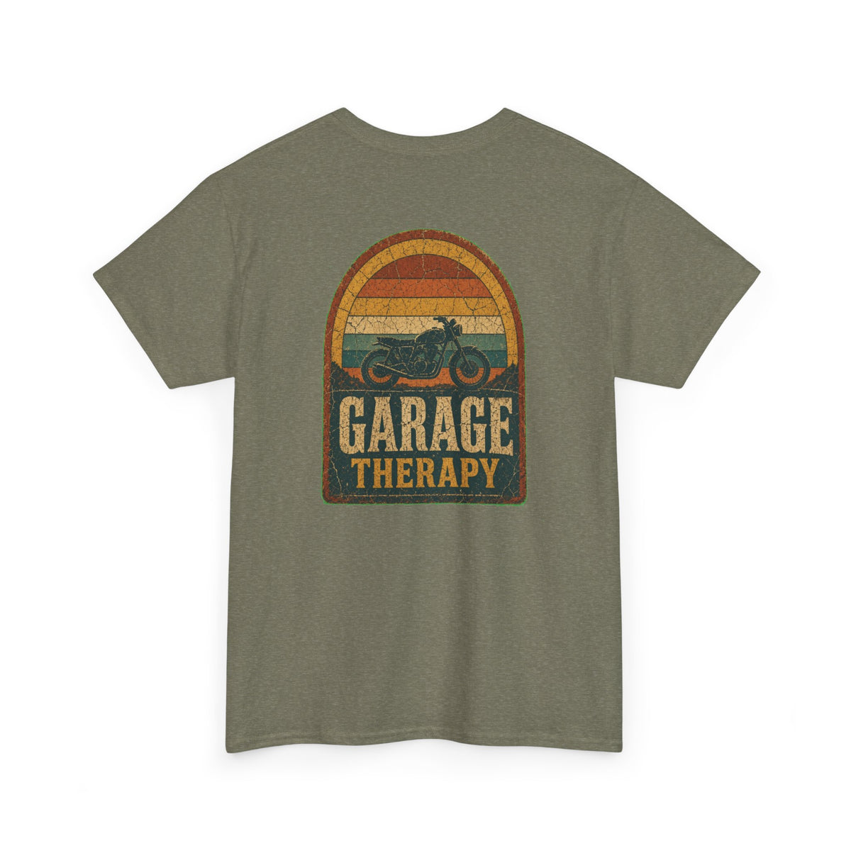 No ShopCo Garage Therapy motorcycle T-shirt – photo 24