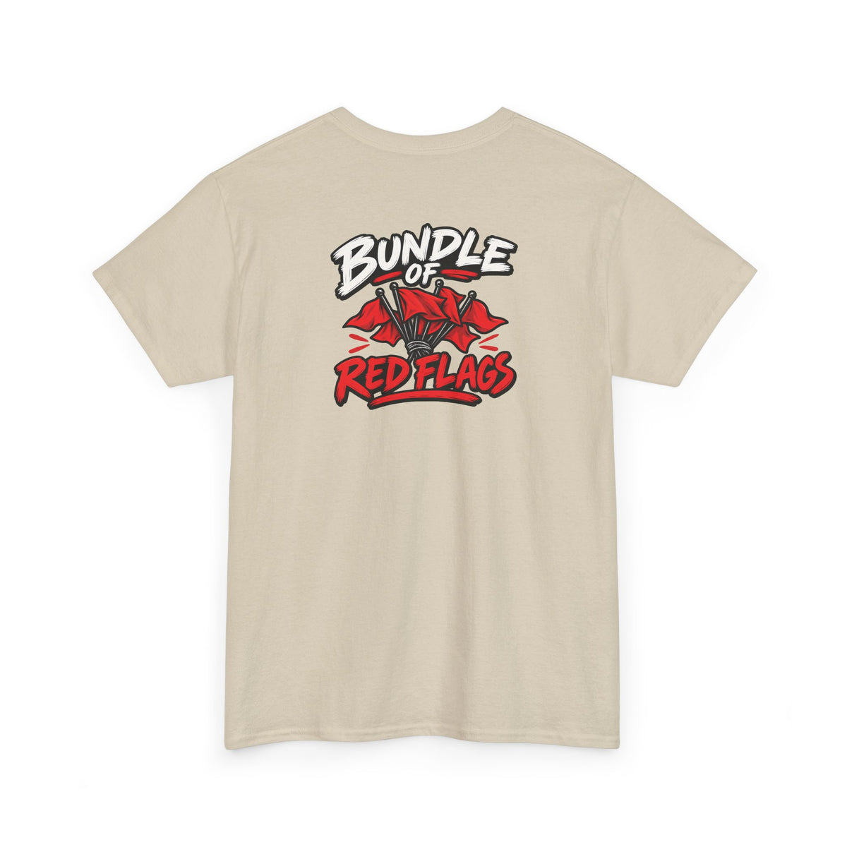 No ShopCo Bundle of Red Flags T-shirt, red graphic – photo 10