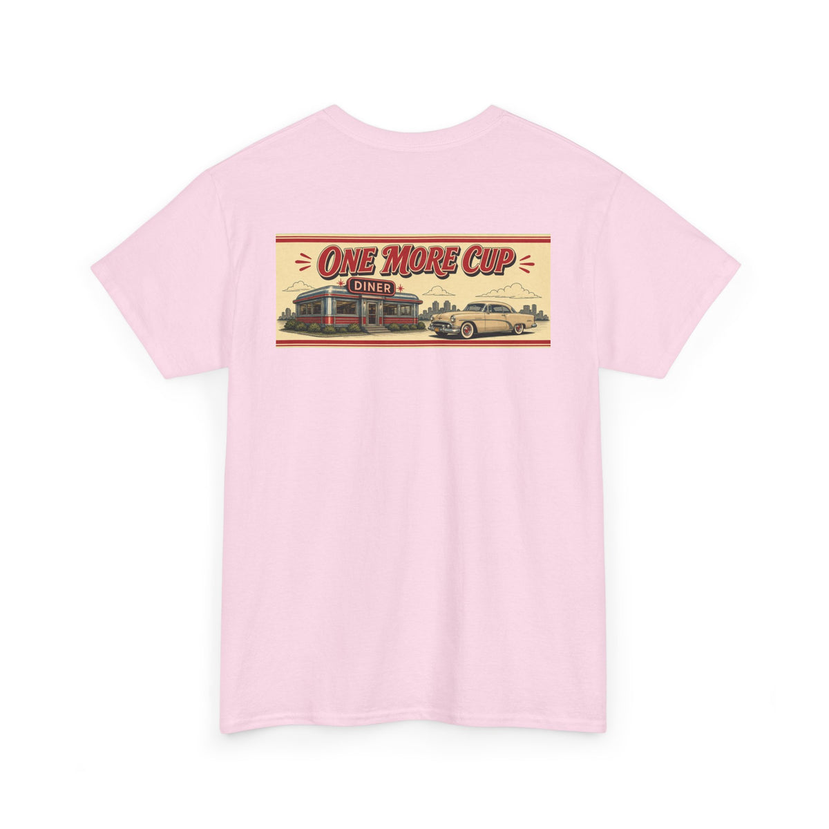 No ShopCo One More Cup retro diner T-shirt – photo 15
