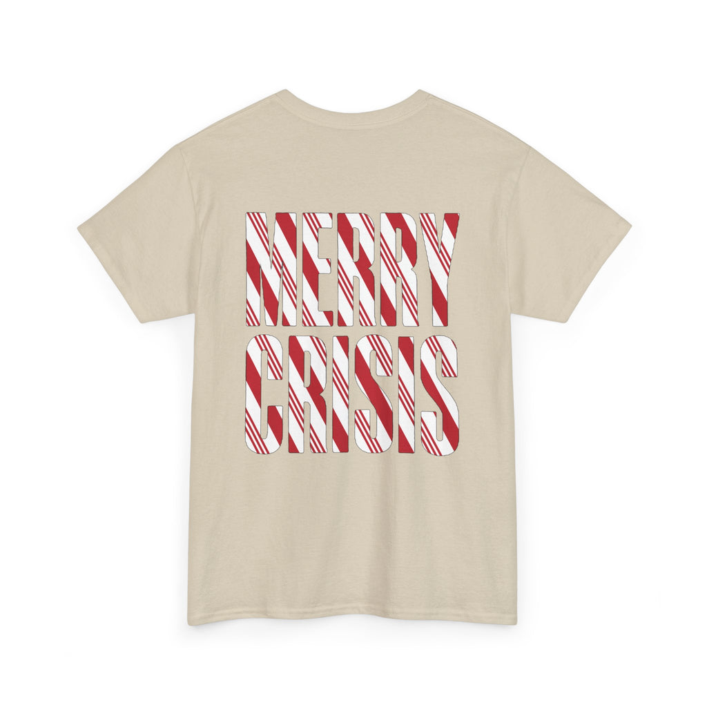 No ShopCo Merry Crisis T-shirt, red & white – photo 17