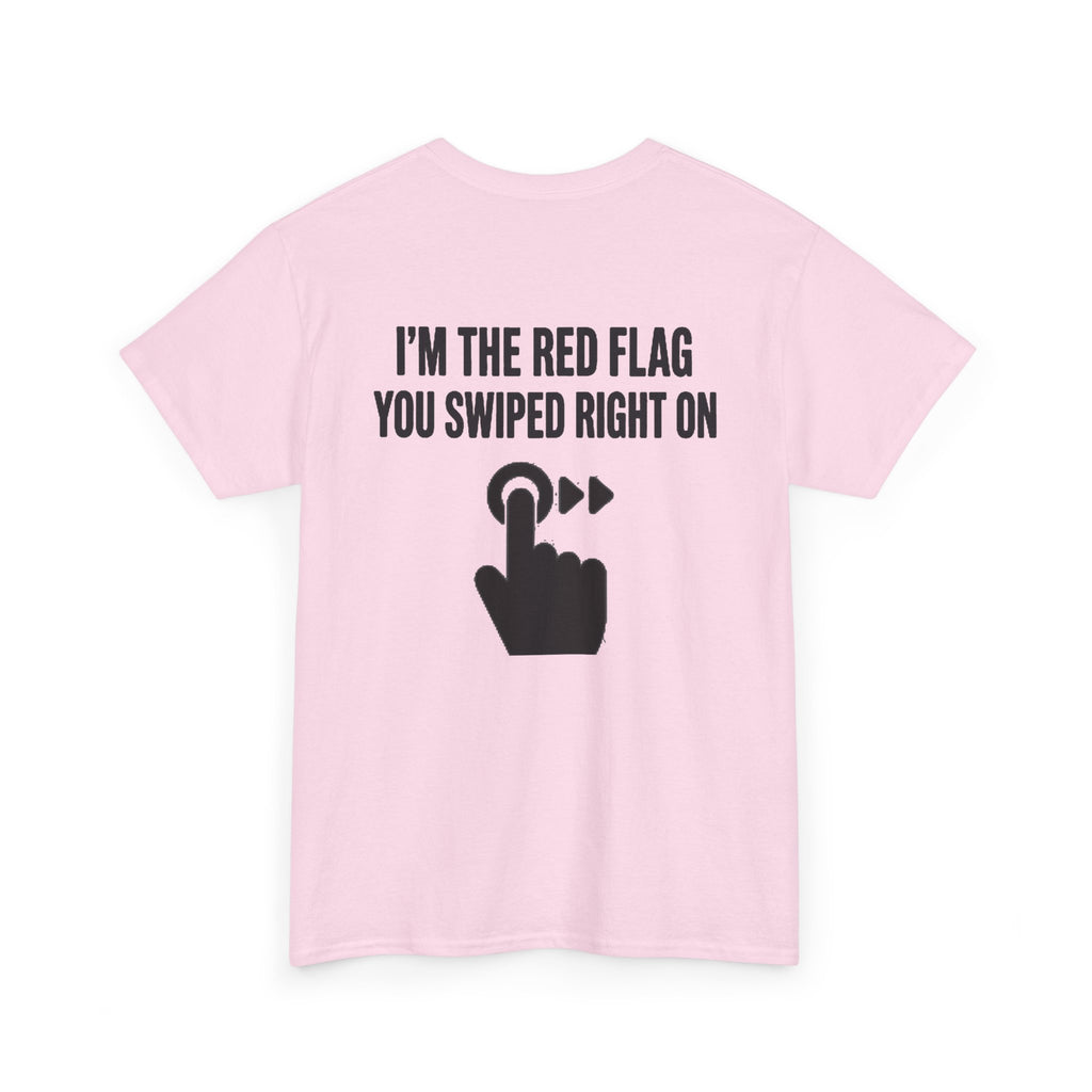 No ShopCo Red Flag T-shirt, black graphic – photo 12
