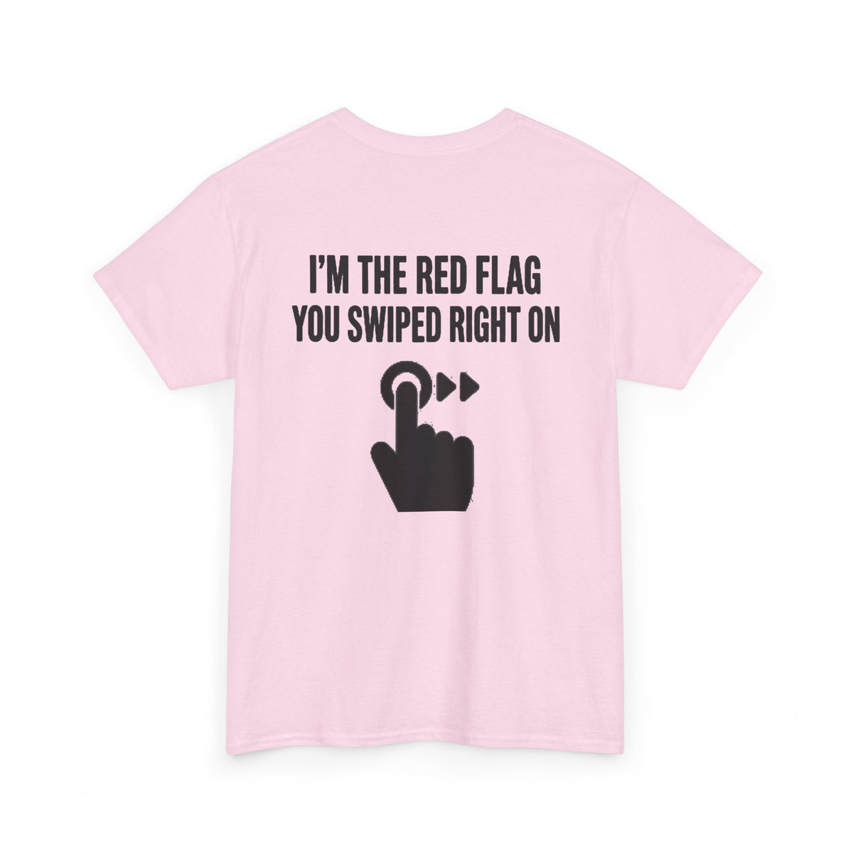 No ShopCo Red Flag T-shirt, black graphic – photo 12