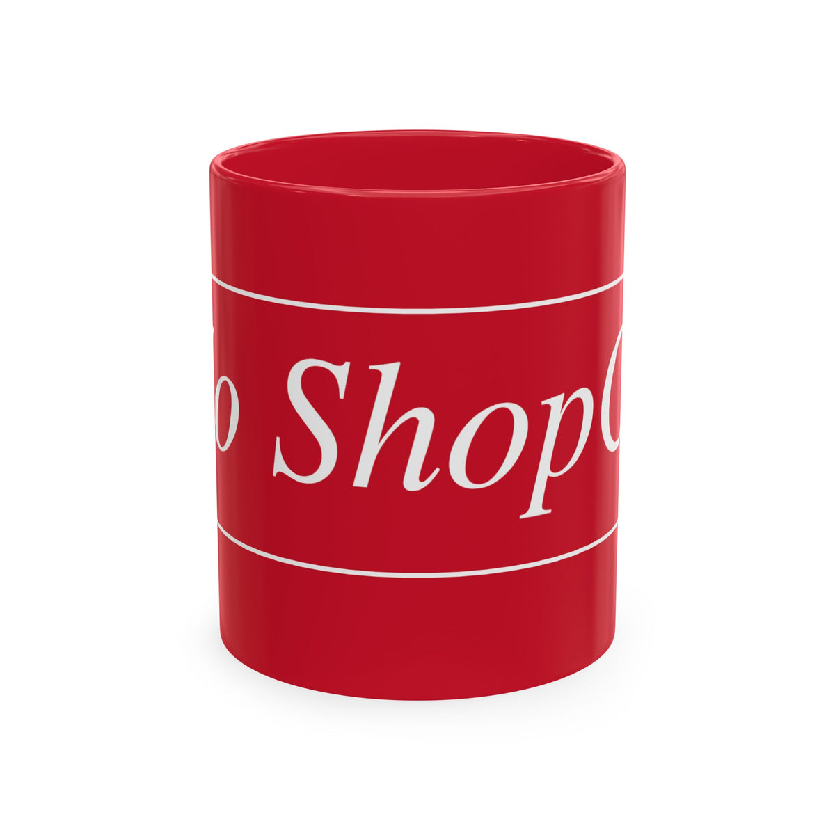 No ShopCo Logo 11oz mug, white logo – photo 12