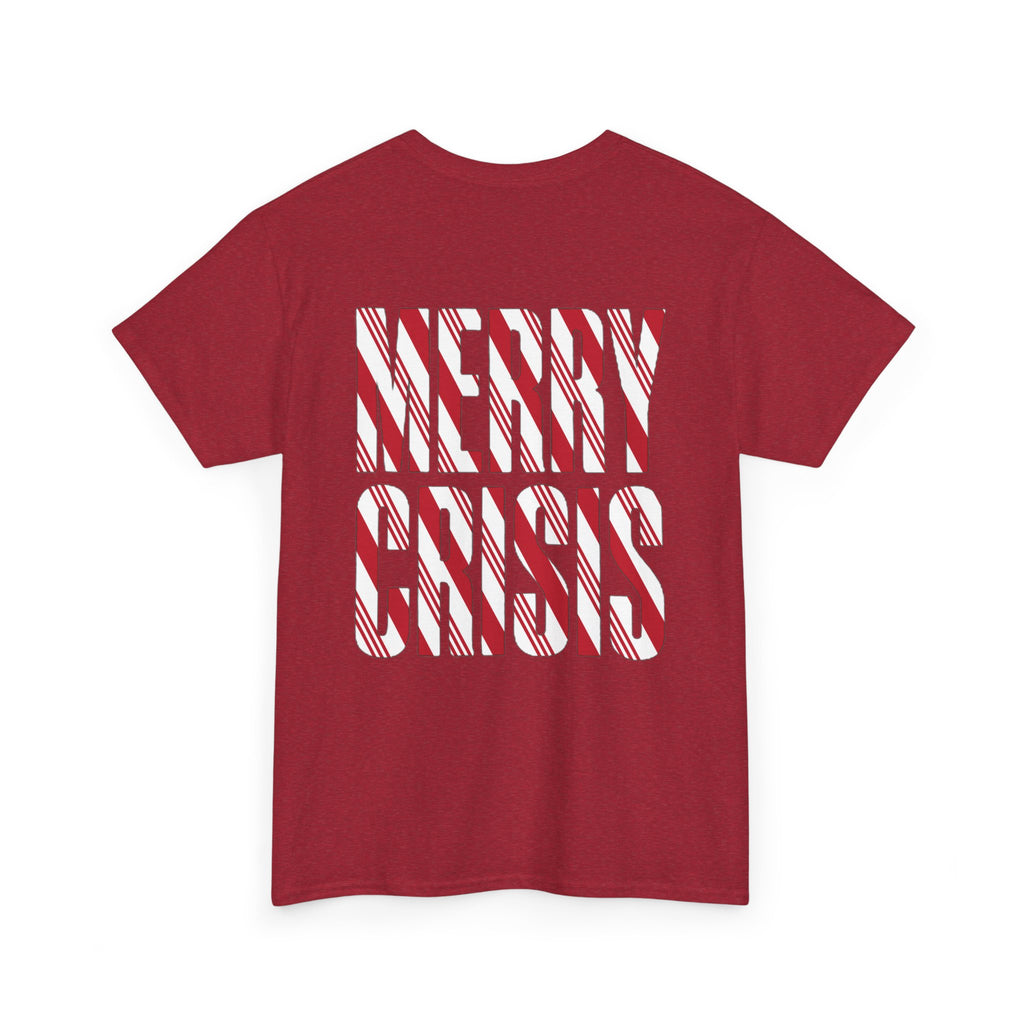 No ShopCo Merry Crisis T-shirt, red & white – photo 24