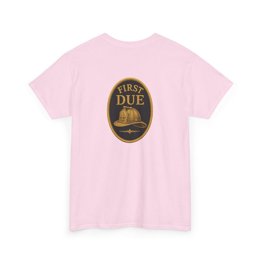 No ShopCo FIRST DUE firefighter T-shirt, white logo – photo 19