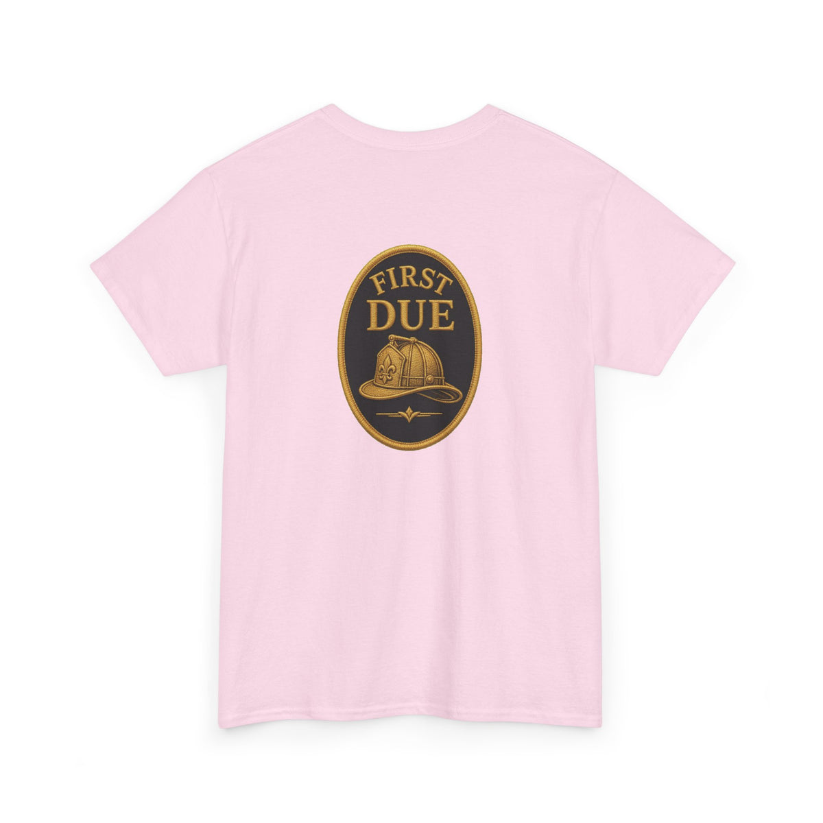 No ShopCo FIRST DUE firefighter T-shirt, white logo – photo 19