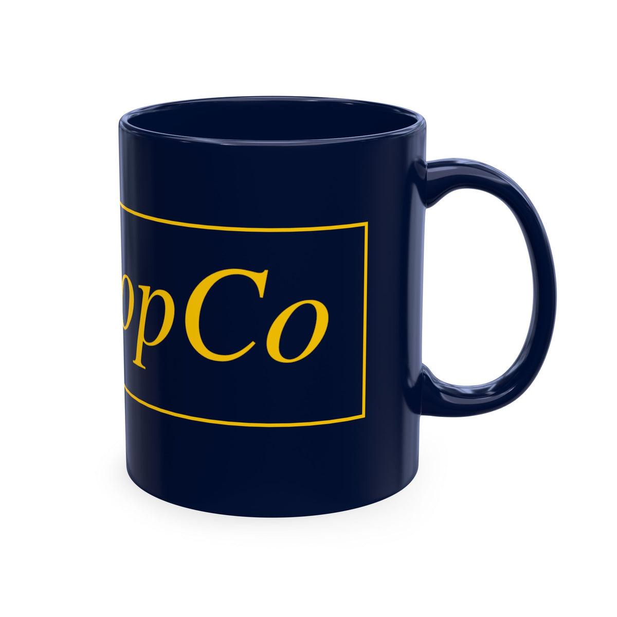 No ShopCo Logo 11oz mug, yellow logo – photo 27