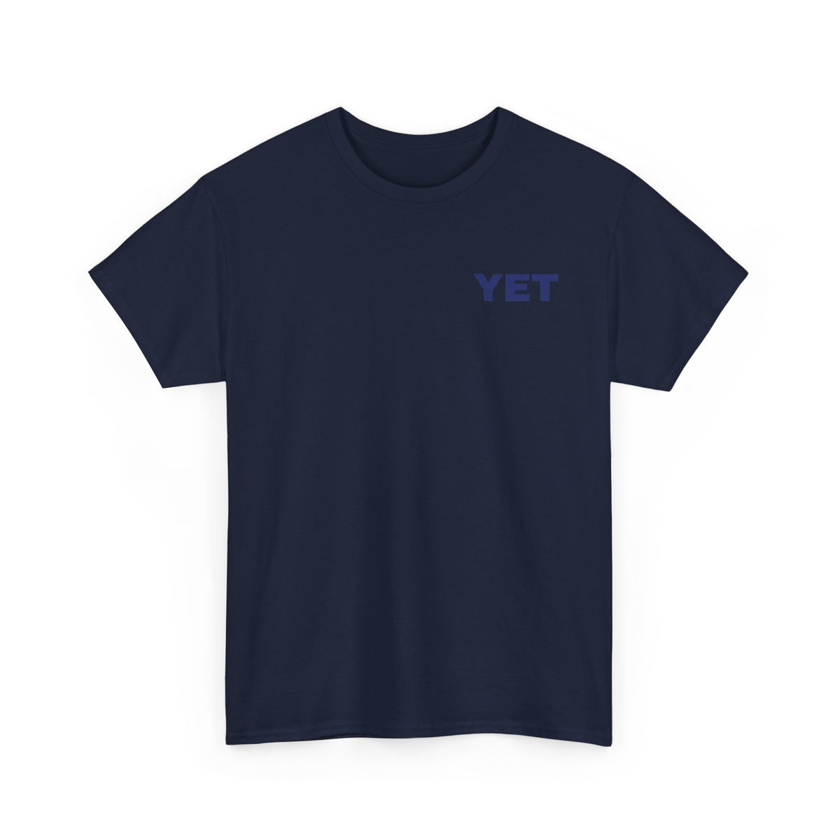 No ShopCo YET T-shirt, blue lettering – photo 5