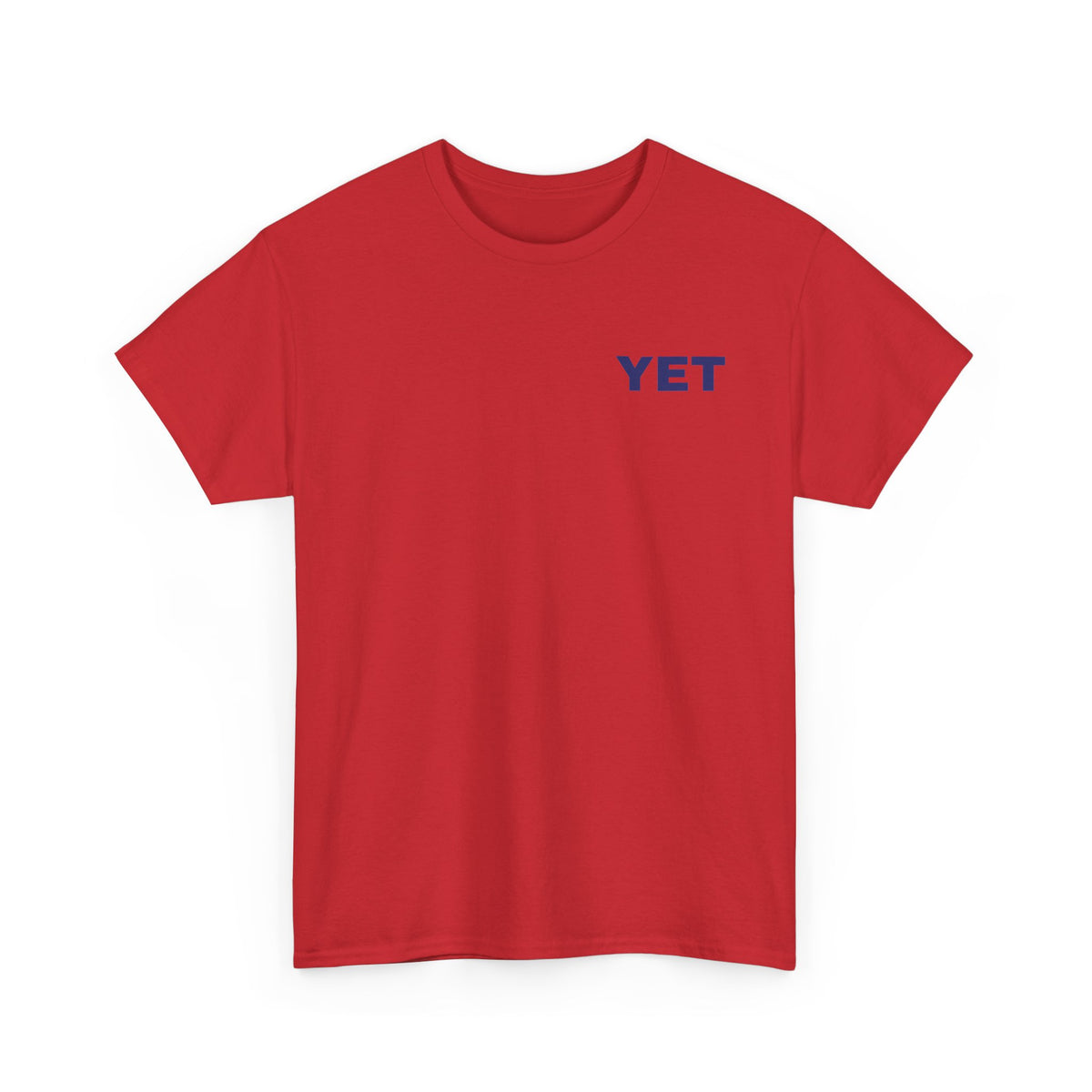 No ShopCo YET T-shirt, blue lettering – photo 4