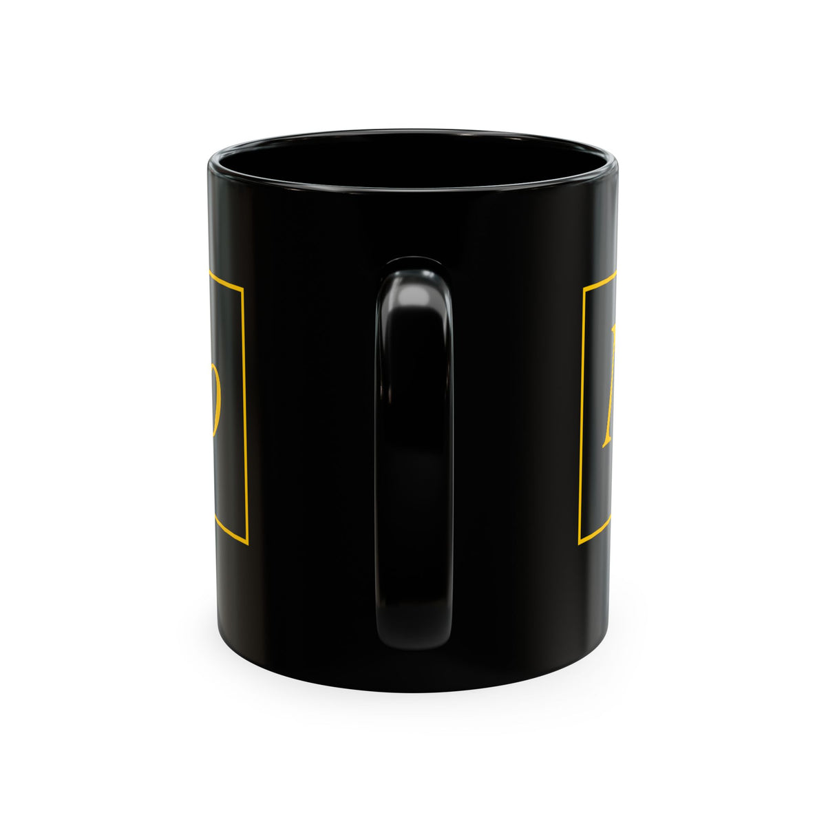 No ShopCo Logo 11oz mug, yellow logo – photo 14