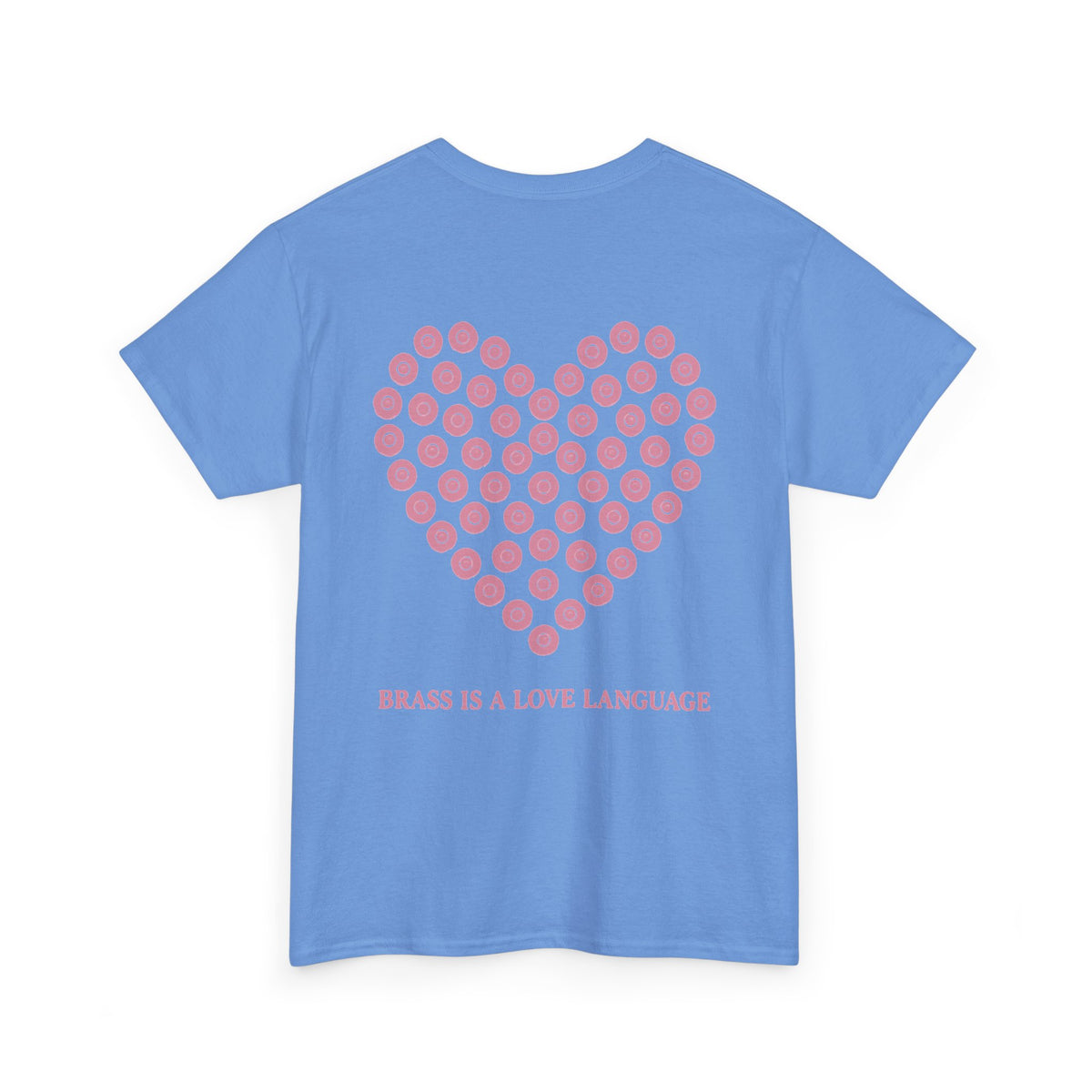 No ShopCo Brass Is A Love Language T-shirt, pink – photo 28