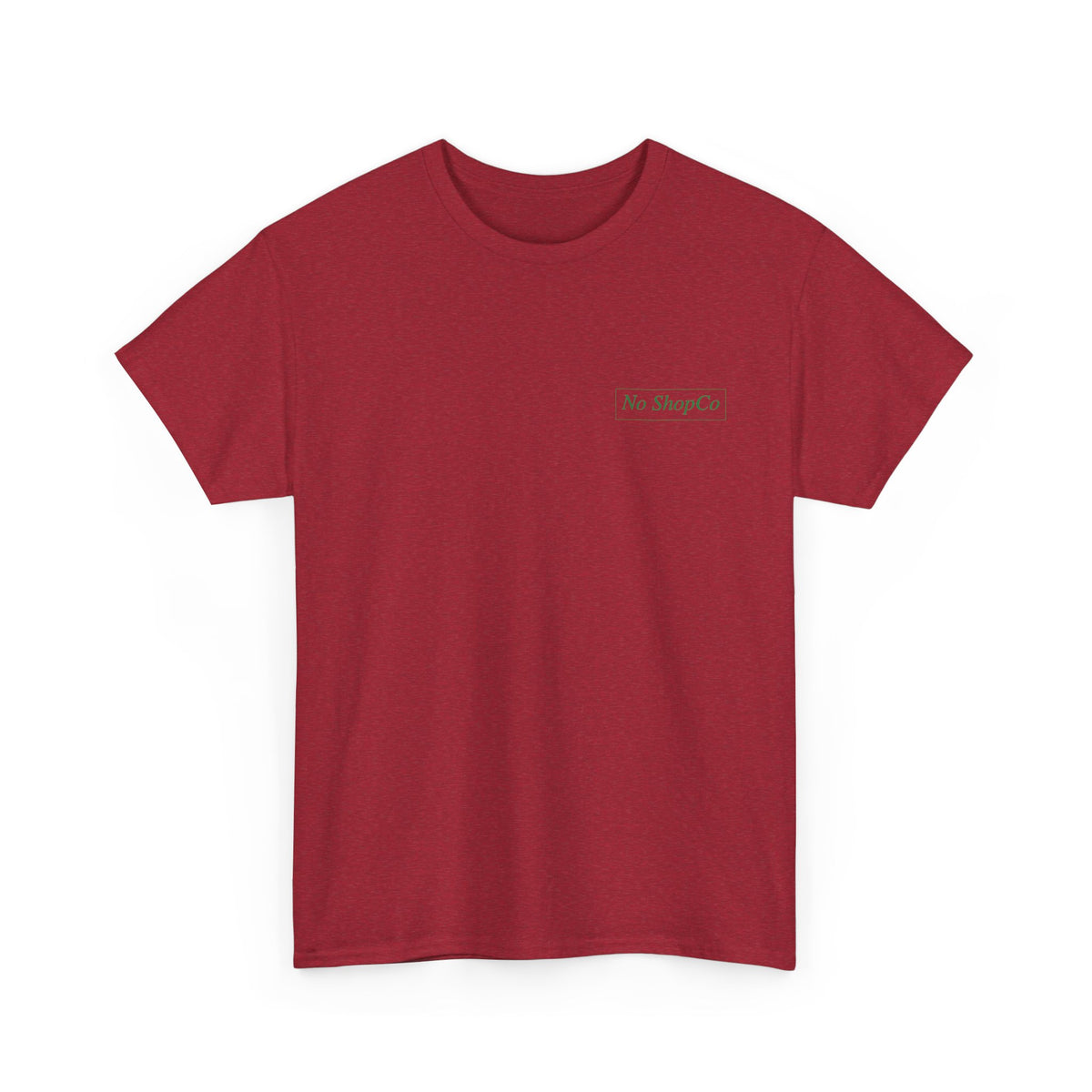 No ShopCo Merry Crisis T-shirt, green & white – photo 10
