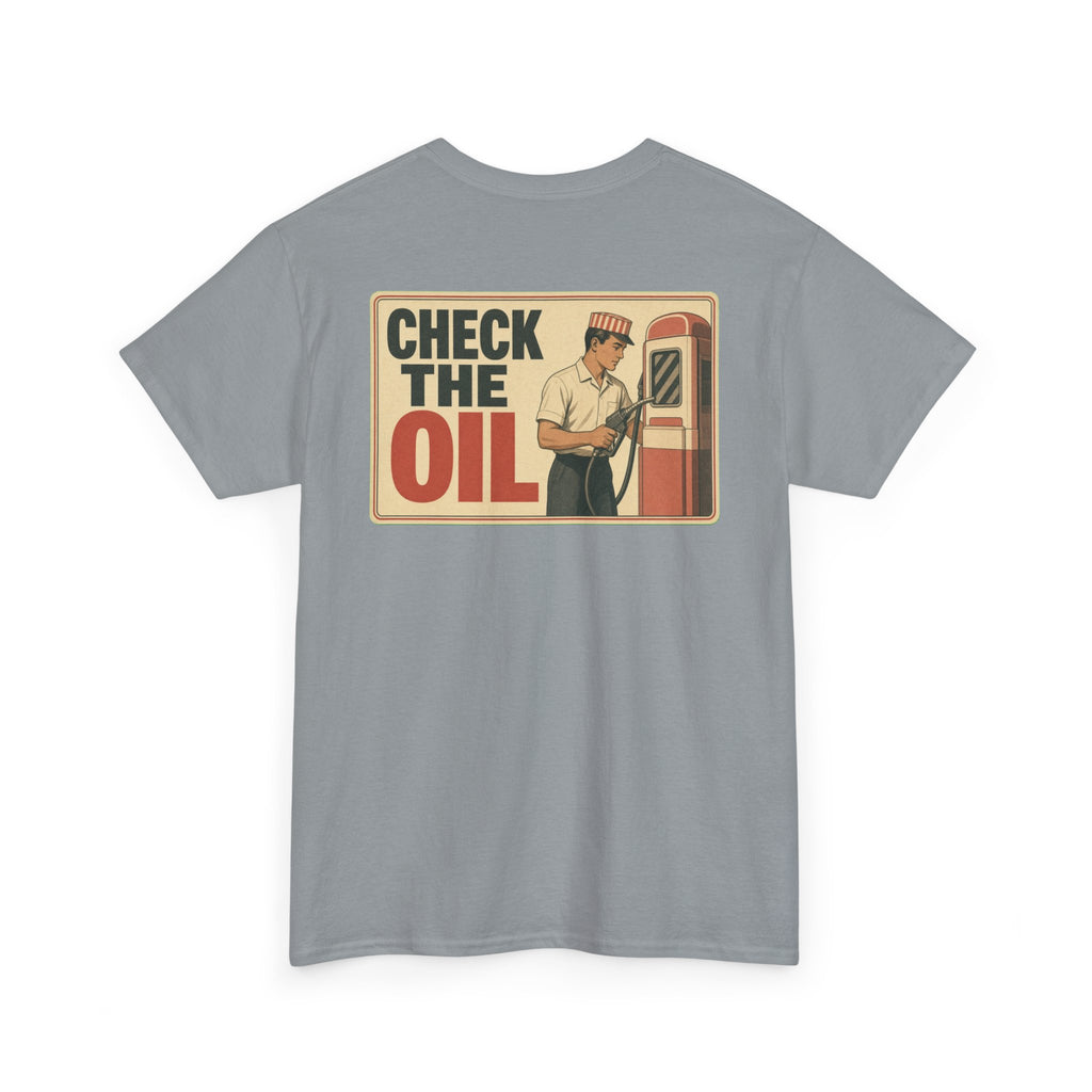No ShopCo Check The Oil retro automotive T-shirt – photo 18