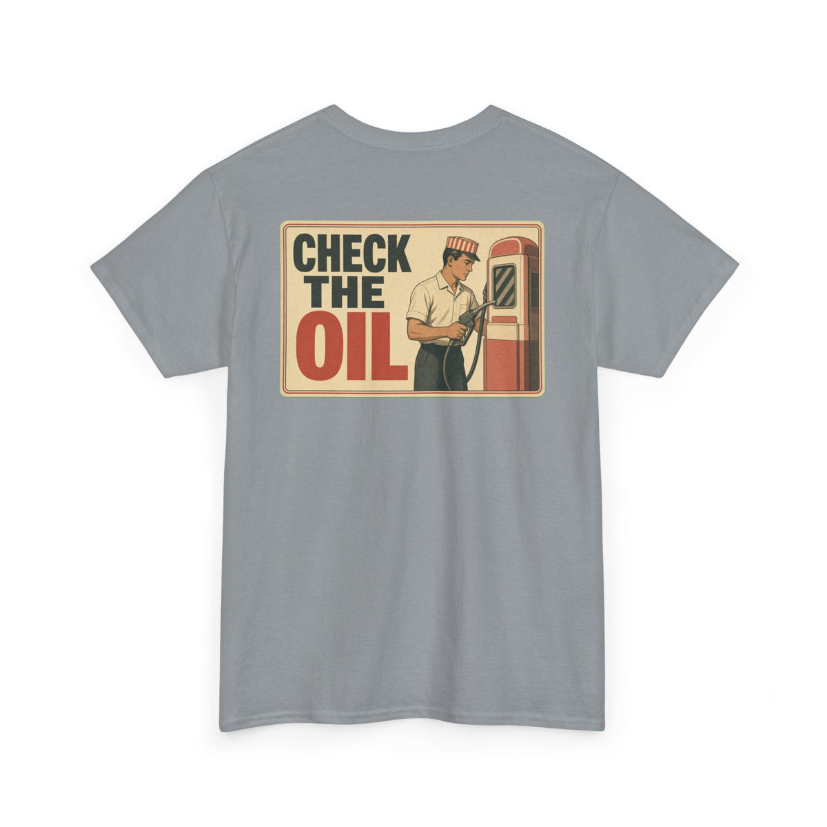 No ShopCo Check The Oil retro automotive T-shirt – photo 18