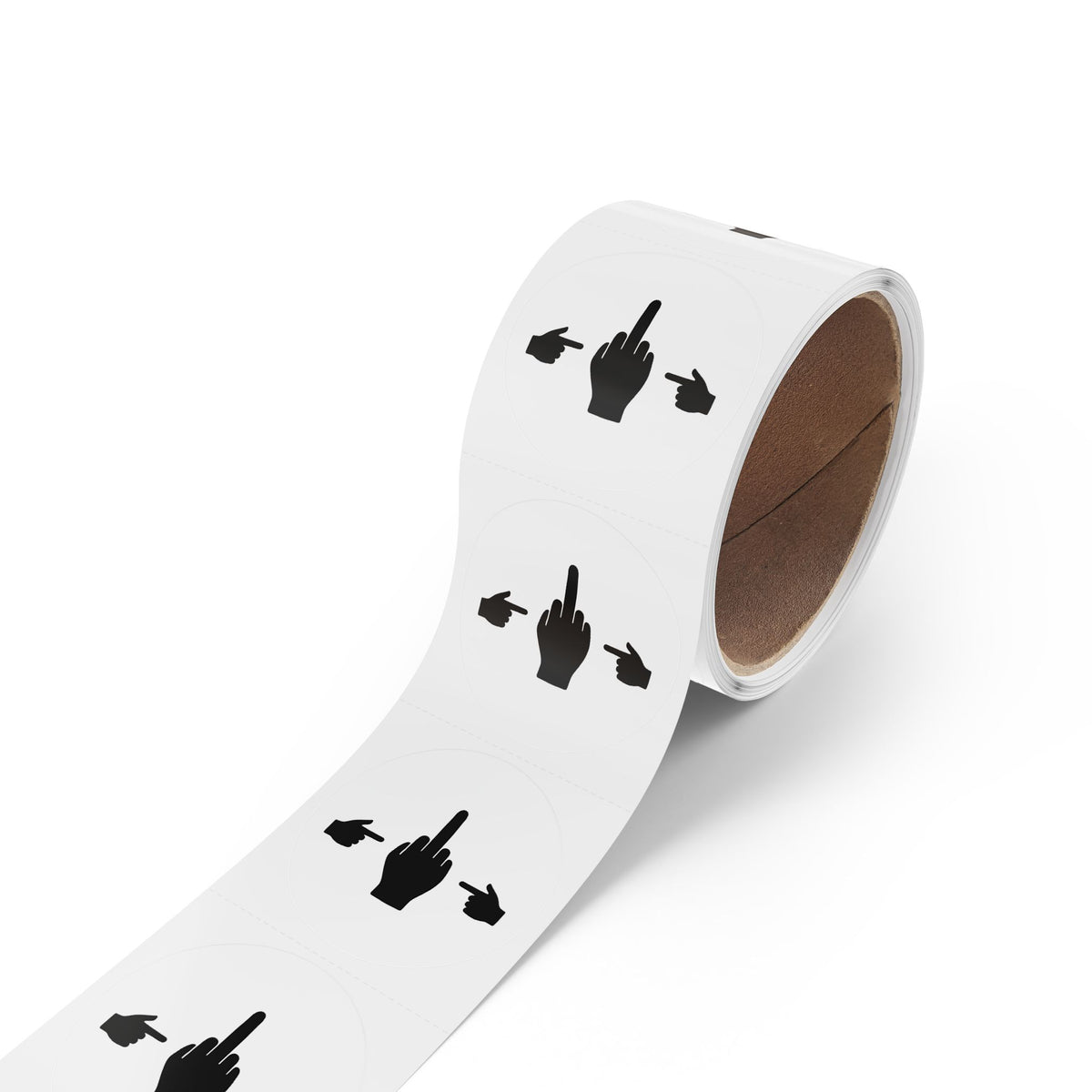 No ShopCo Pointer Finger round sticker roll – photo 13
