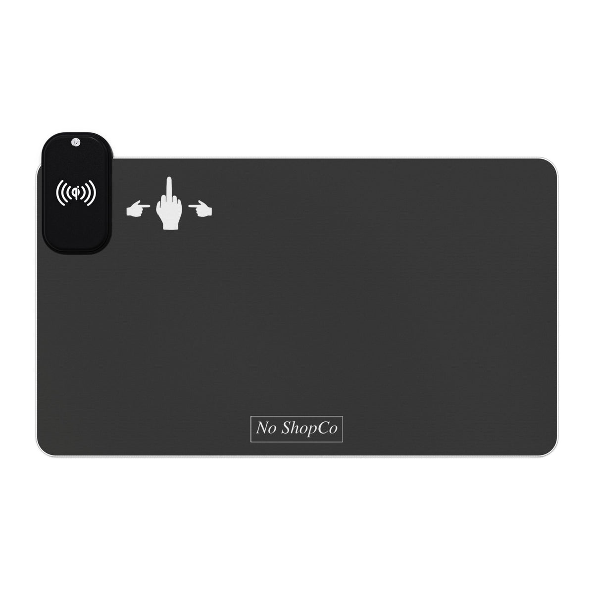 No ShopCo Pointer Finger RGB wireless-charging mouse pad – photo 3