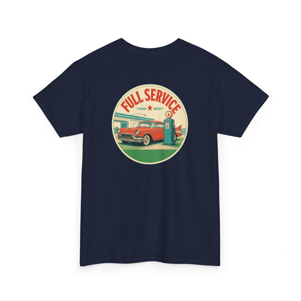 No ShopCo Full Service retro automotive T-shirt – photo 7