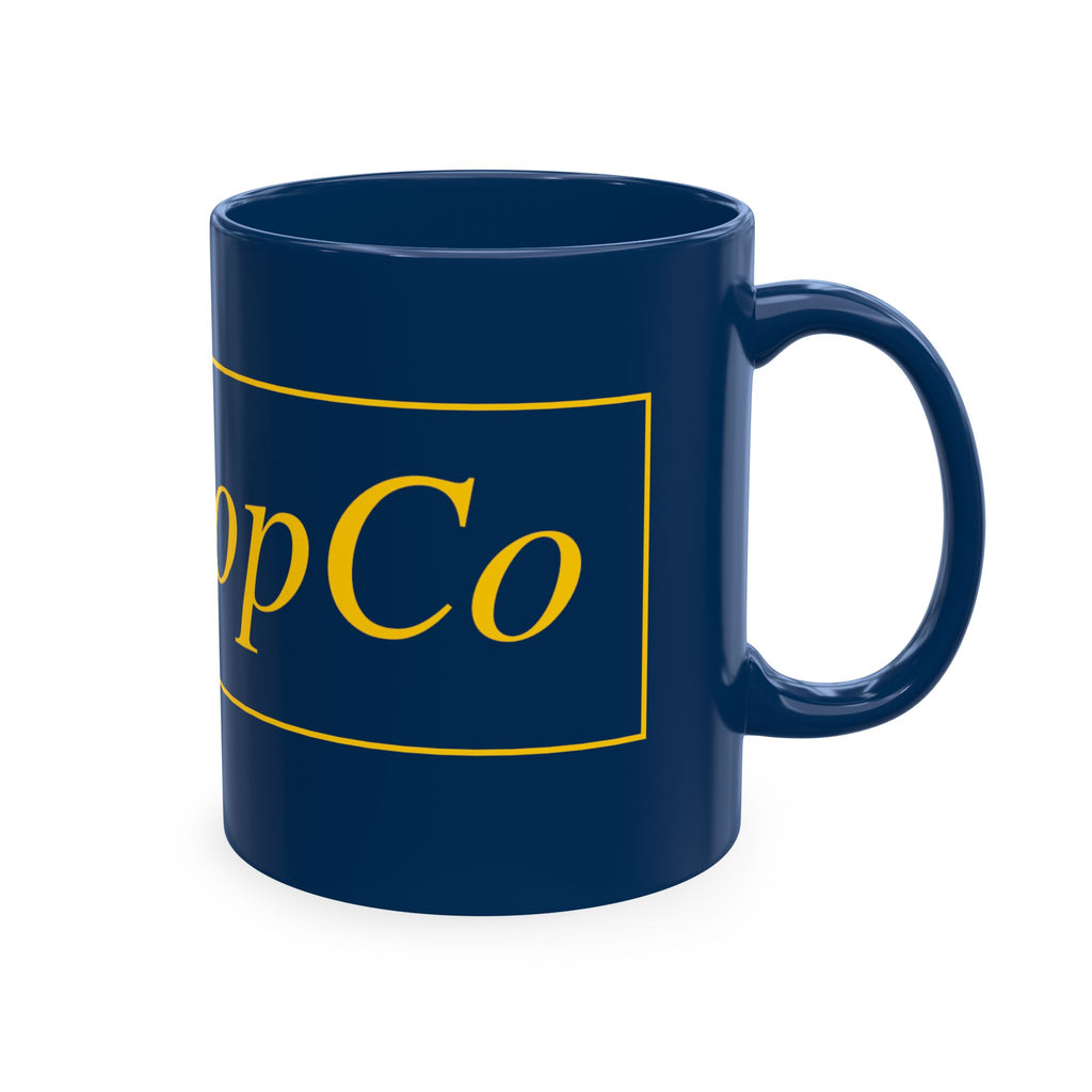 No ShopCo Logo 11oz mug, yellow logo – photo 33