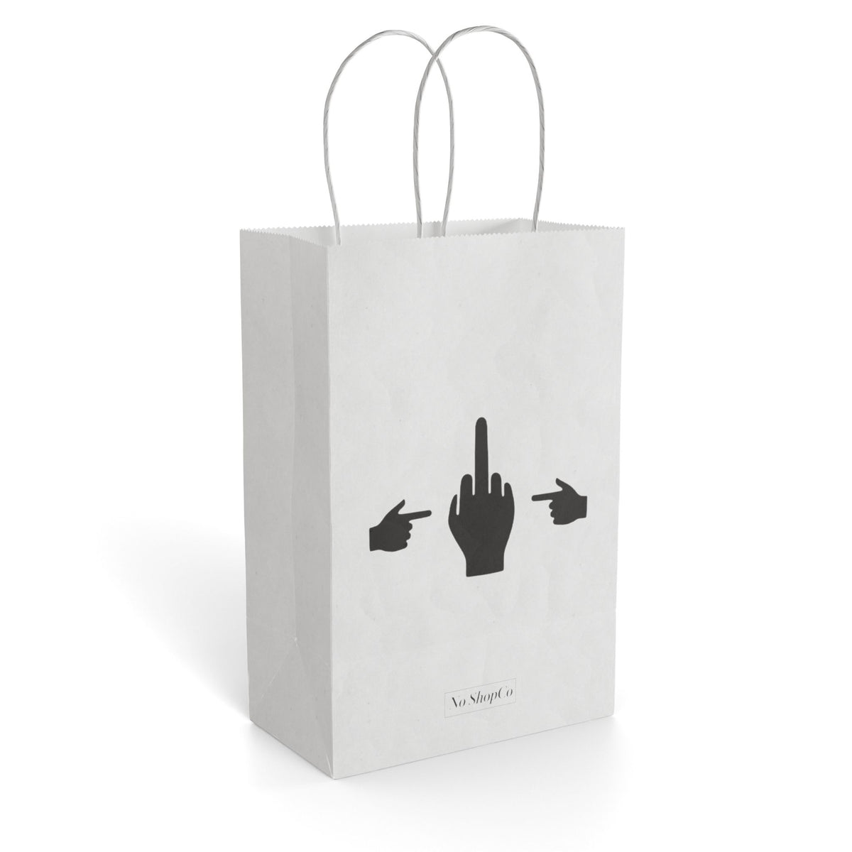 No ShopCo Pointer Finger paper gift bag – photo 7