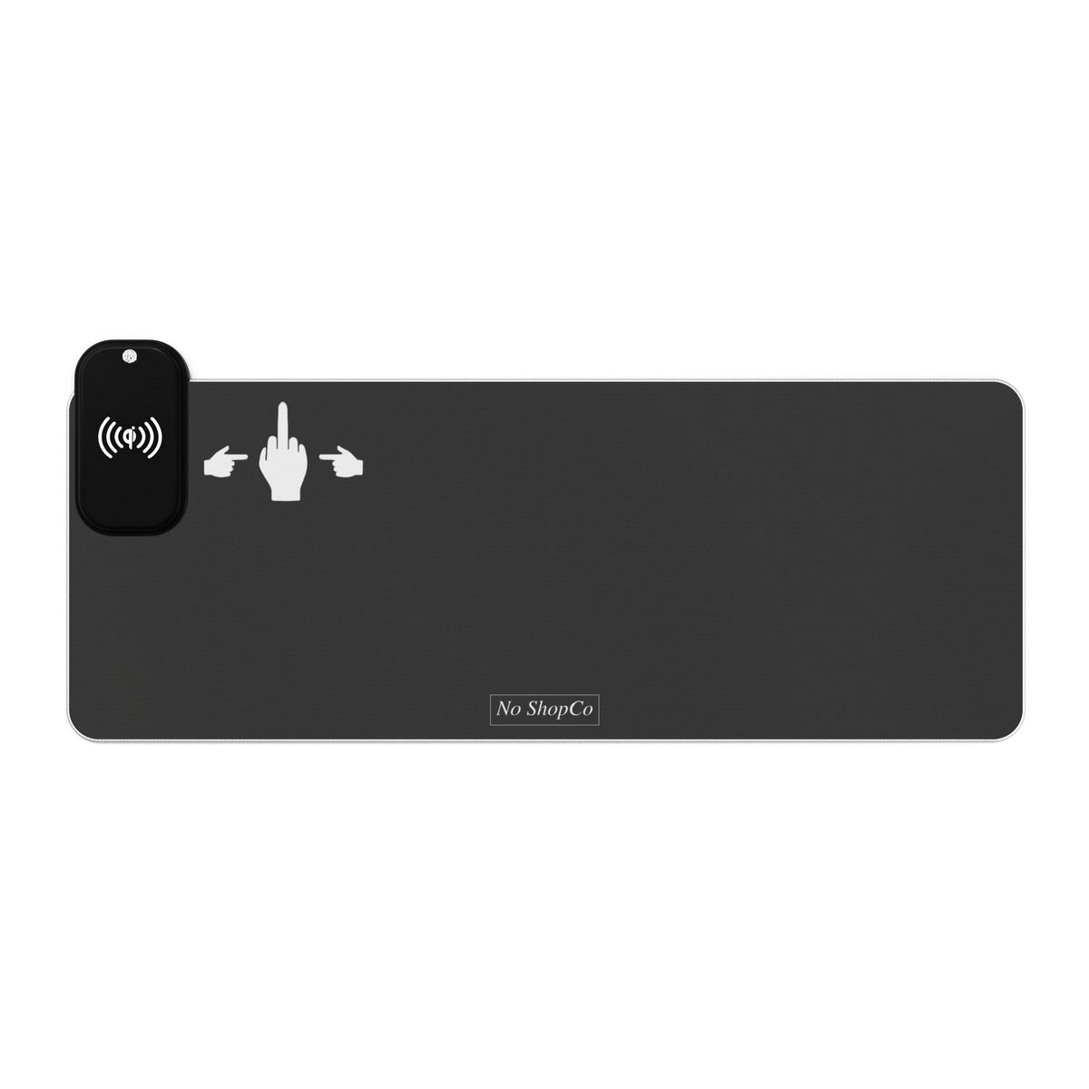 No ShopCo Pointer Finger RGB wireless-charging mouse pad – photo 2