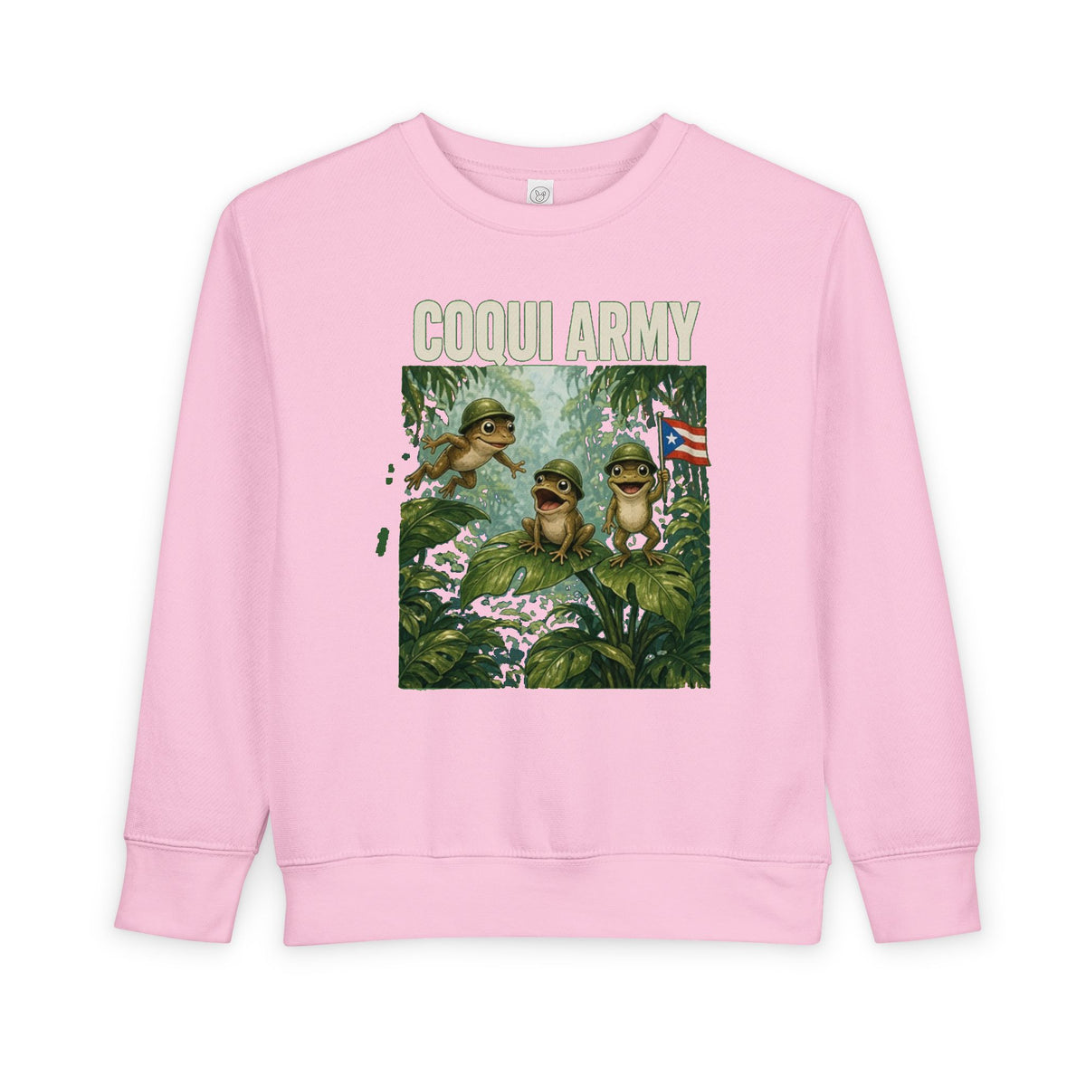 No ShopCo Coquí Army toddler sweatshirt – photo 5