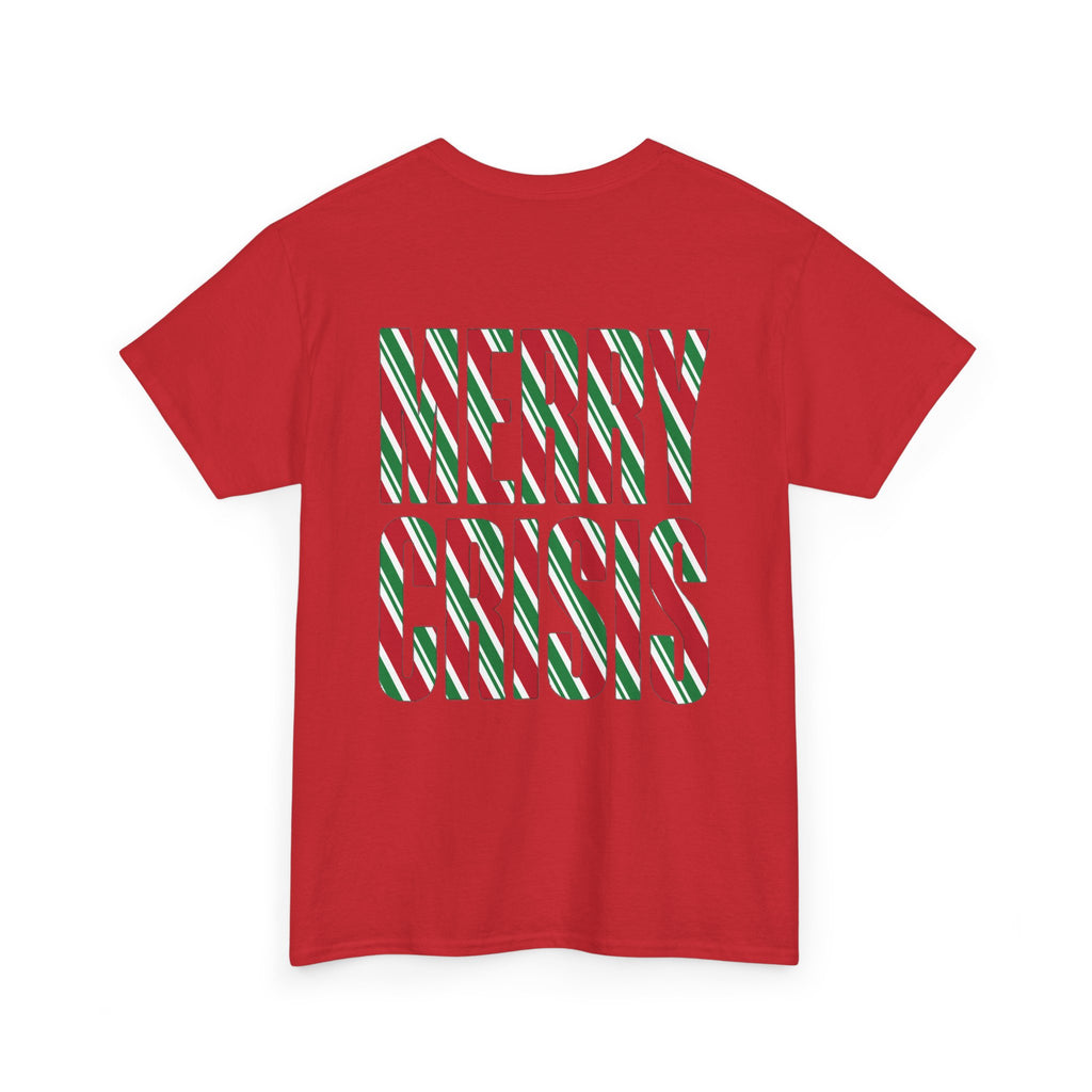 No ShopCo Merry Crisis T-shirt, tricolor, green logo – photo 19