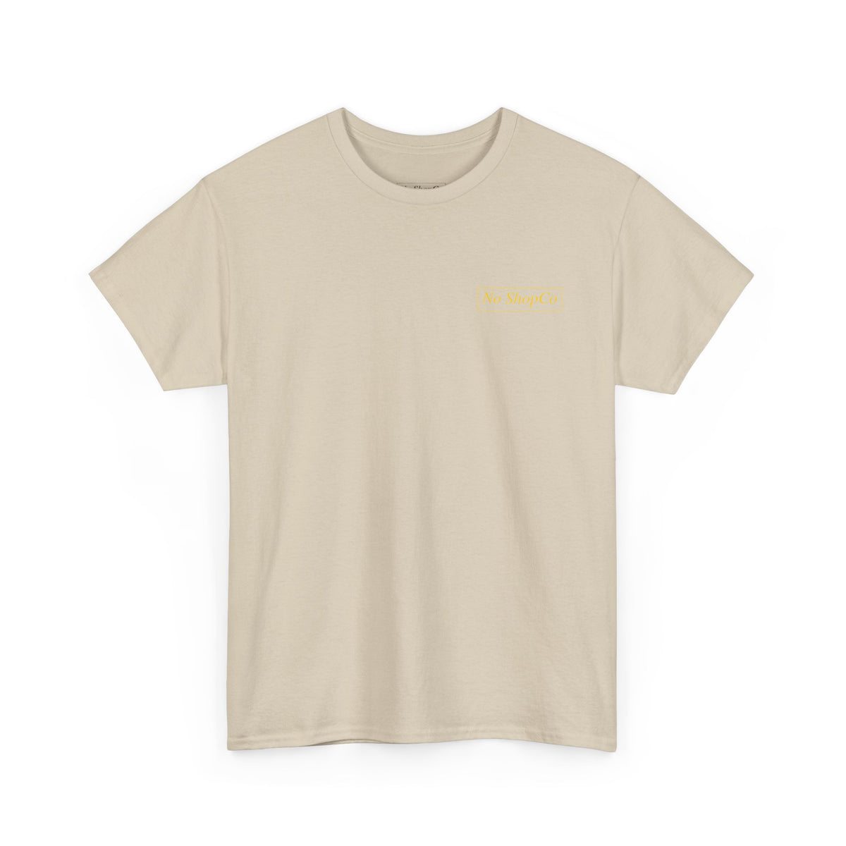 No ShopCo Road Test T-shirt, yellow logo – photo 4