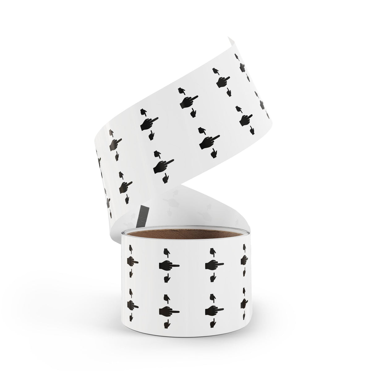 No ShopCo Pointer Finger round sticker roll – photo 11