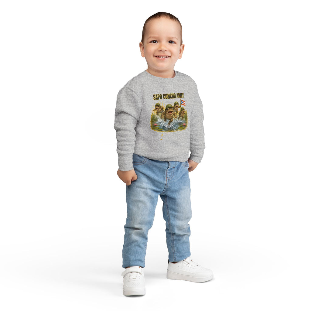 No ShopCo Sapo Concho Army toddler sweatshirt – photo 8