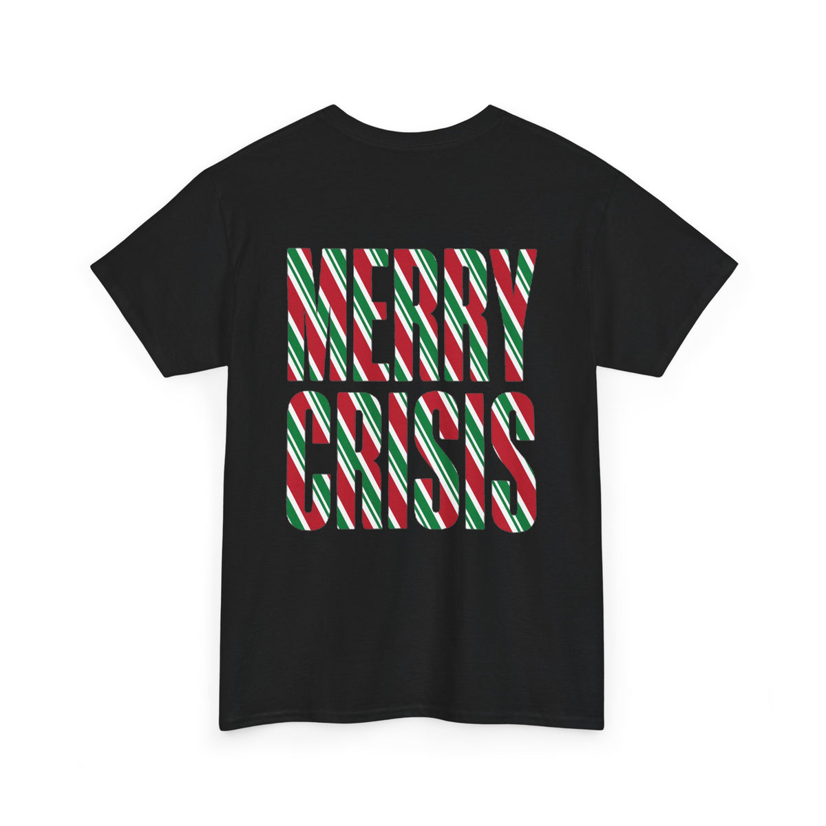 No ShopCo Merry Crisis T-shirt, tricolor, red logo – photo 2