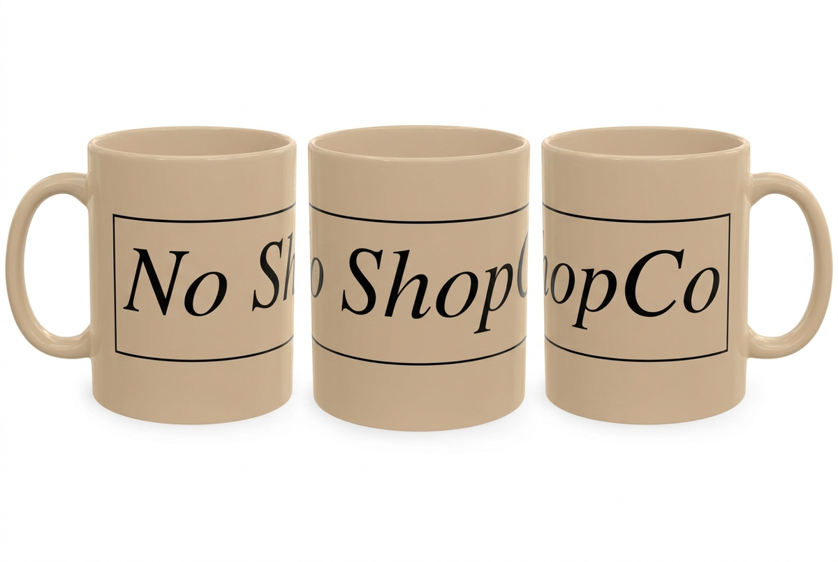 No ShopCo Logo 11oz mug, black logo – photo 49