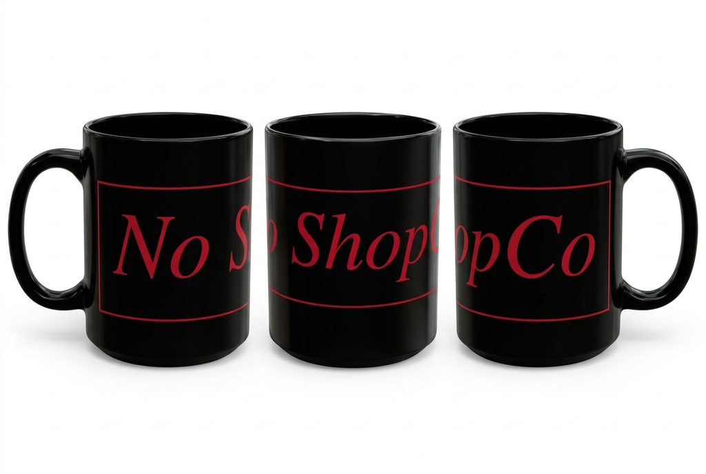 No ShopCo Logo 11oz mug, red logo – photo 45